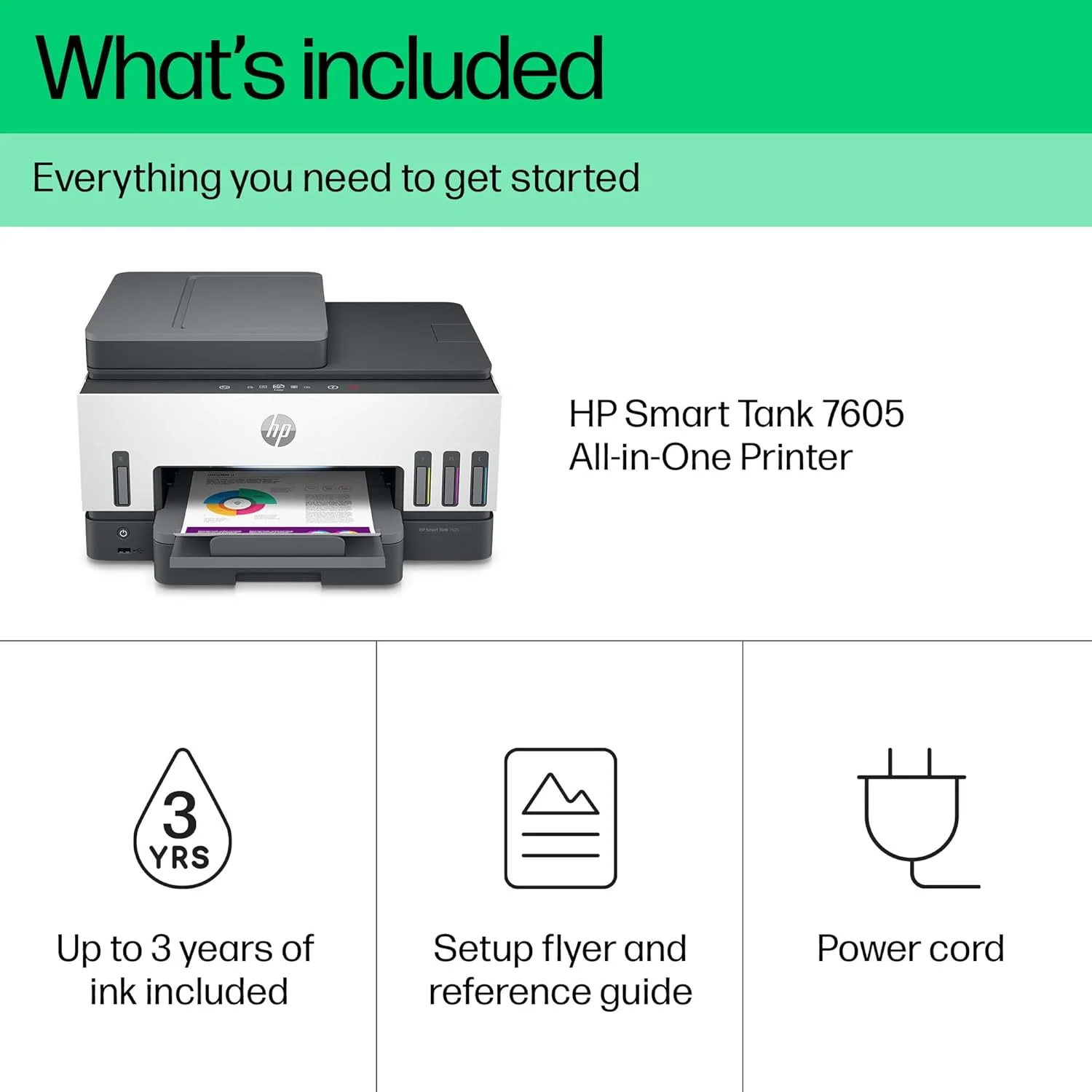 HP Smart Tank 7605، سایز واحد HP Smart Tank 7605، سایز واحد