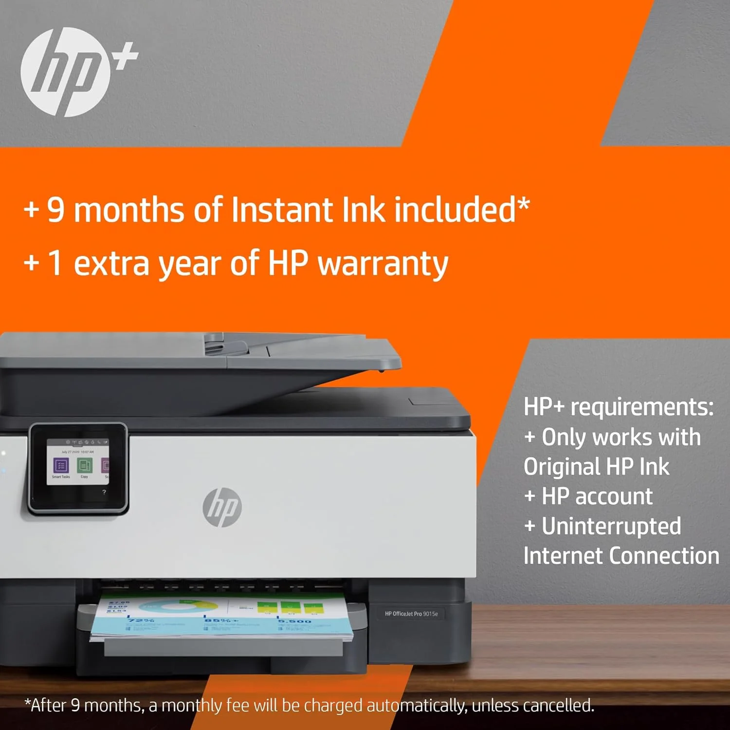 پرینتر رنگی چندکاره HP OfficeJet Pro 9014e به همراه 9 ماه اشتراک Instant Ink با HP+ پرینتر رنگی چندکاره HP OfficeJet Pro 9014e به همراه 9 ماه اشتراک Instant Ink با HP+