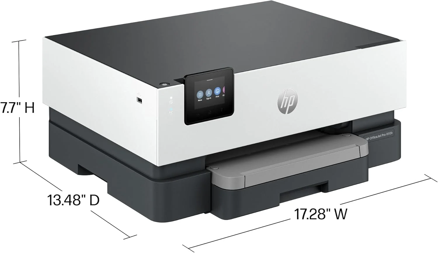 پرینتر جوهرافشان رنگی بی سیم HP OfficeJet Pro 9110b، چاپ، چاپ دورو، بهترین برای دفتر کار (5A0S1A) پرینتر جوهرافشان رنگی بی سیم HP OfficeJet Pro 9110b، چاپ، چاپ دورو، بهترین برای دفتر کار (5A0S1A)