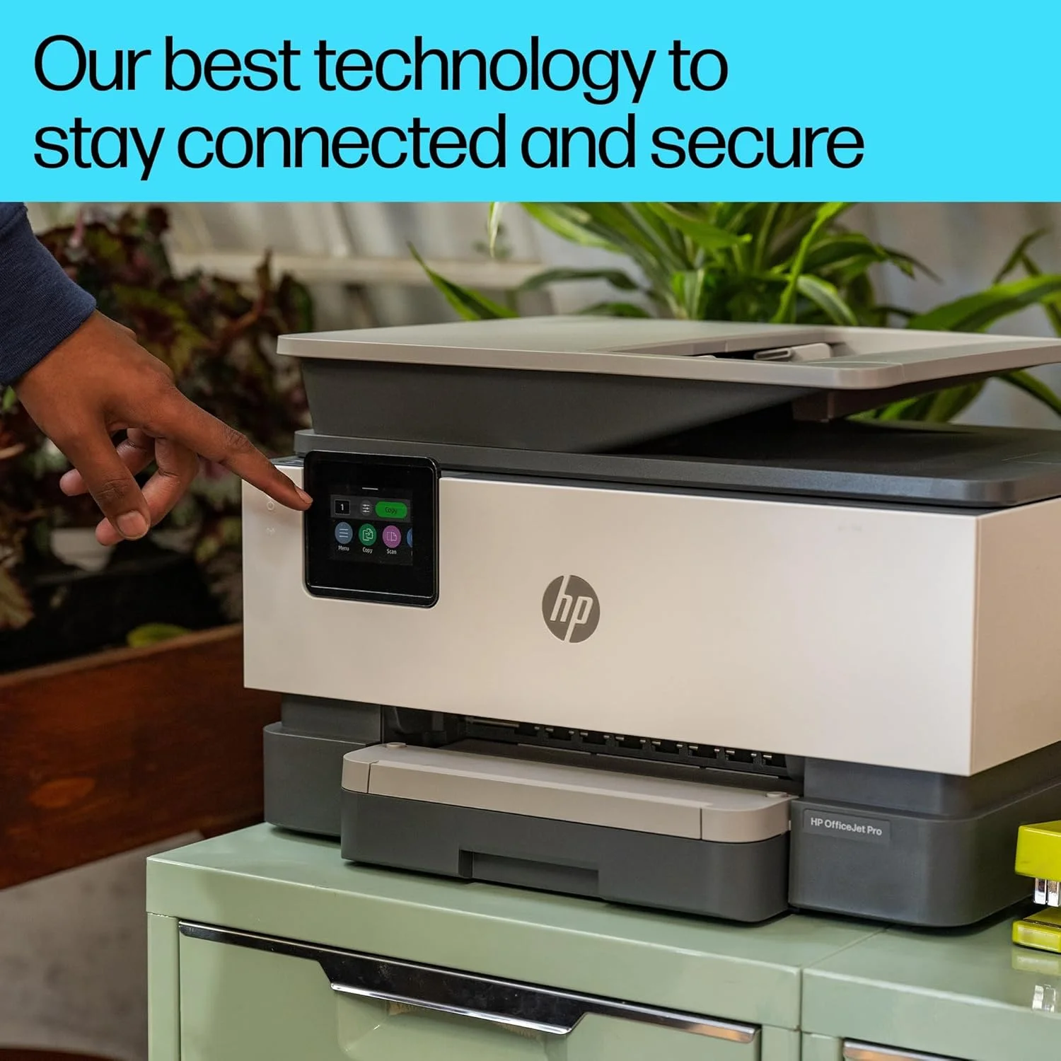 پرینتر چندکاره HP OfficeJet Pro 9120 - بیسیم، تغذیه خودکار اسناد، چاپ دورو، اسکن دورو، اسکن به PDF/ایمیل، صفحه لمسی پرینتر چندکاره HP OfficeJet Pro 9120 - بیسیم، تغذیه خودکار اسناد، چاپ دورو، اسکن دورو، اسکن به PDF/ایمیل، صفحه لمسی