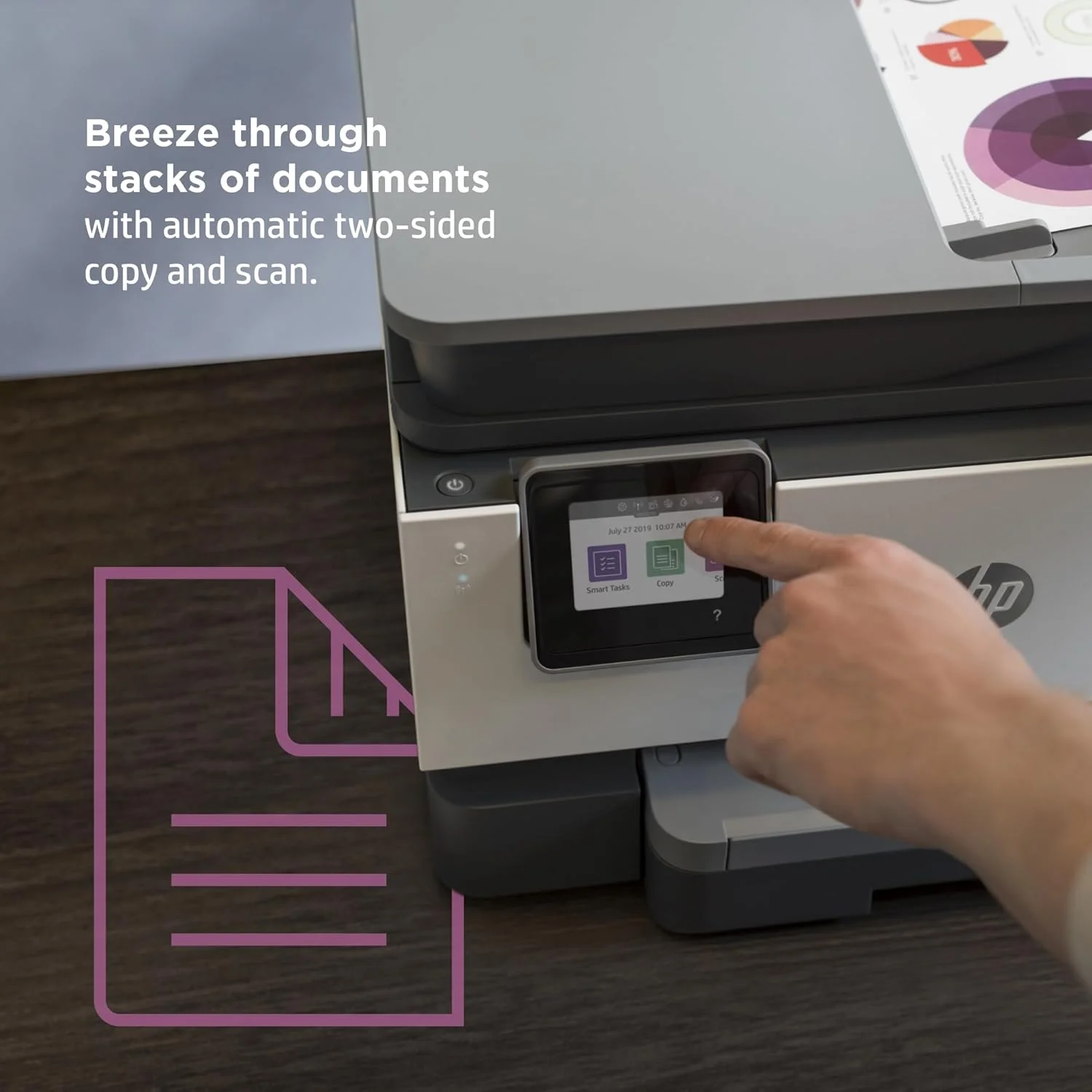 پرینتر رنگی چندکاره HP OfficeJet Pro 9014e به همراه 9 ماه اشتراک Instant Ink با HP+ پرینتر رنگی چندکاره HP OfficeJet Pro 9014e به همراه 9 ماه اشتراک Instant Ink با HP+
