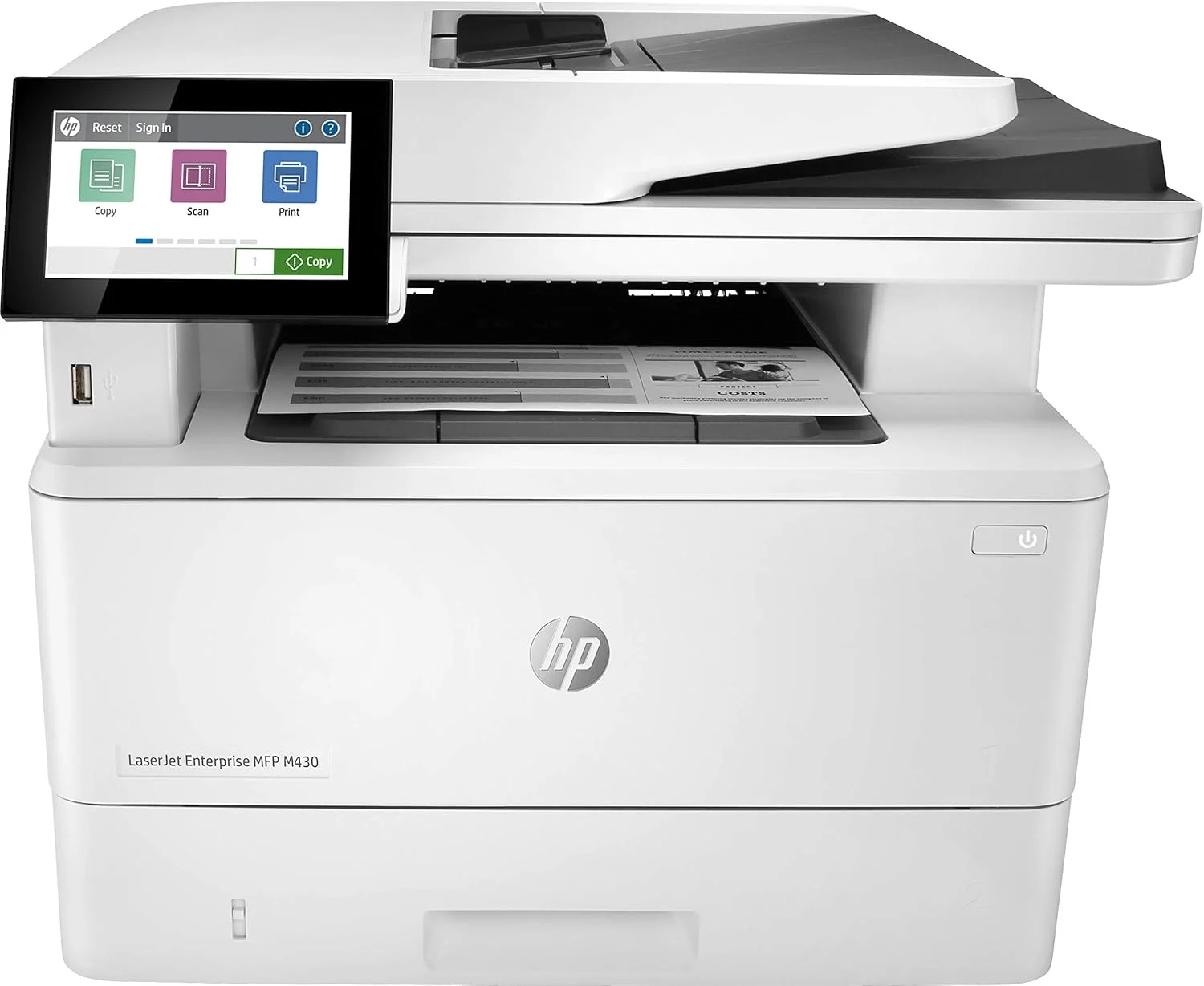 پرینتر چندکاره لیزری اچ پی LaserJet Enterprise M430f MFP A4 تک رنگ