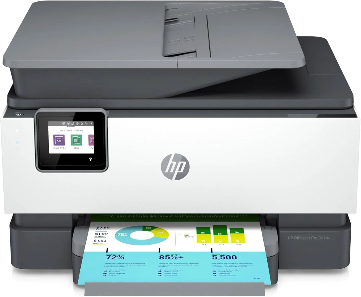 پرینتر رنگی چندکاره HP OfficeJet Pro 9014e به همراه 9 ماه اشتراک Instant Ink با HP+ پرینتر رنگی چندکاره HP OfficeJet Pro 9014e به همراه 9 ماه اشتراک Instant Ink با HP+