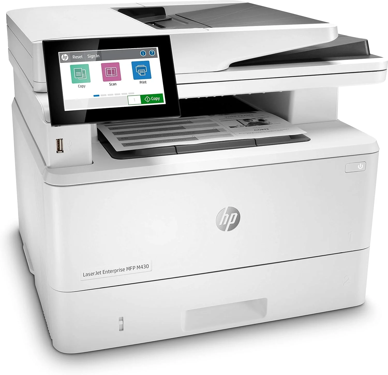 پرینتر چندکاره لیزری اچ پی LaserJet Enterprise M430f MFP A4 تک رنگ پرینتر چندکاره لیزری اچ پی LaserJet Enterprise M430f MFP A4 تک رنگ