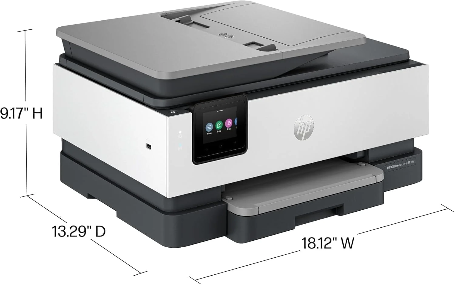 پرینتر جوهرافشان رنگی چندکاره بیسیم HP OfficeJet Pro 8139e، چاپ، اسکن، کپی، فکس، ADF، چاپ دورو، مناسب برای دفتر کار خانگی، 1 سال اشتراک Instant Ink (نوسازی شده با کیفیت عالی) پرینتر جوهرافشان رنگی چندکاره بیسیم HP OfficeJet Pro 8139e، چاپ، اسکن، کپی، فکس، ADF، چاپ دورو، مناسب برای دفتر کار خانگی، 1 سال اشتراک Instant Ink (نوسازی شده با کیفیت عالی)