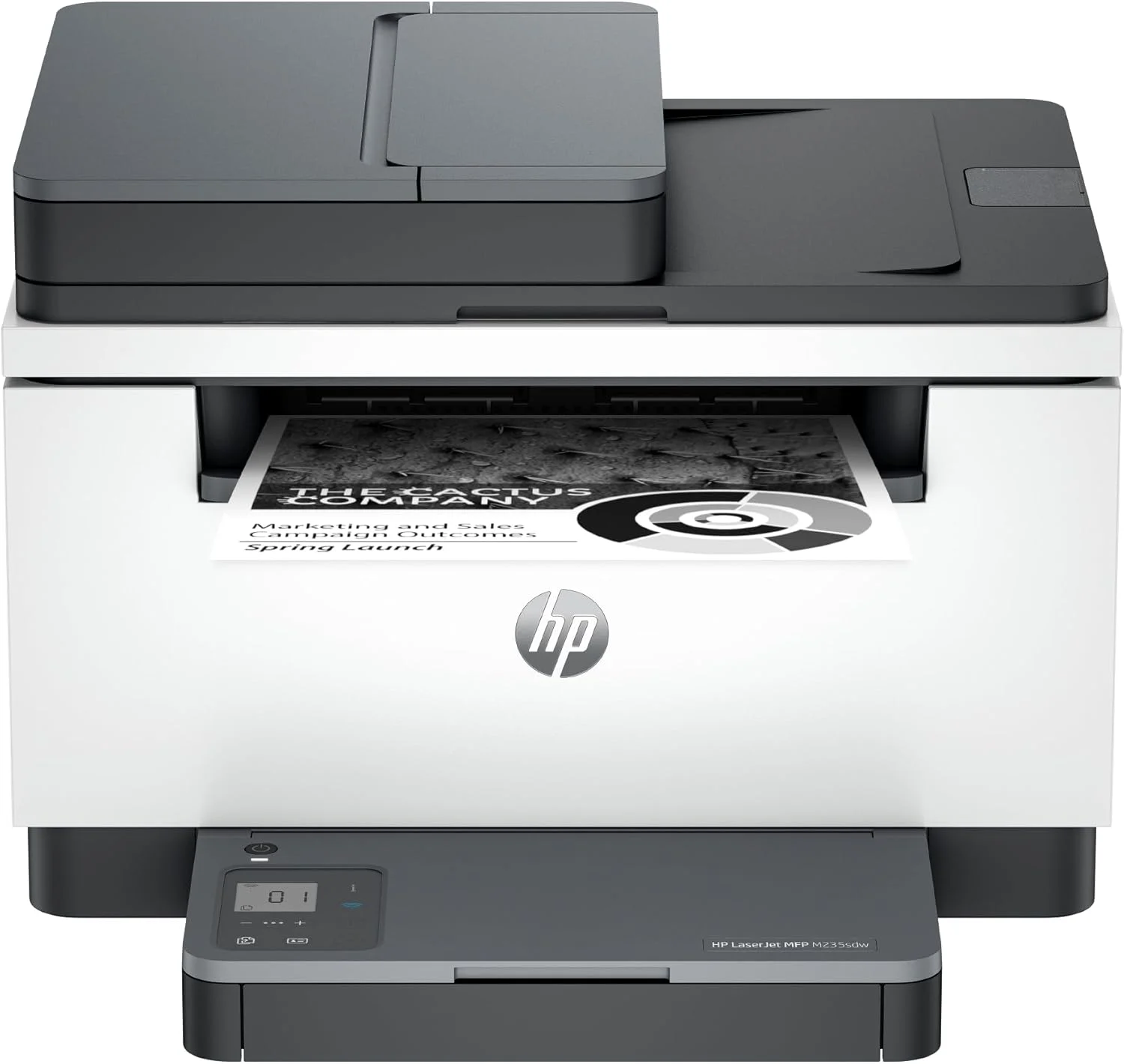 پرینتر لیزری چندکاره HP Laserjet MFP M235sdw، چاپگر لیزری بی‌سیم همه کاره، اسکن/کپی، سیاه و سفید، دورو، بهترین برای دفتر کار