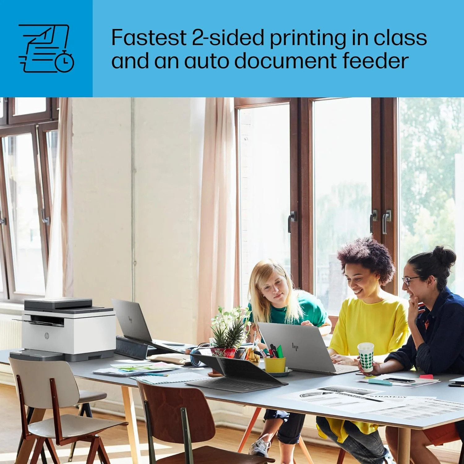 پرینتر لیزری چندکاره HP Laserjet MFP M235sdw، چاپگر لیزری بیسیم همه کاره، اسکن/کپی، سیاه و سفید، دورو، بهترین برای دفتر کار پرینتر لیزری چندکاره HP Laserjet MFP M235sdw، چاپگر لیزری بیسیم همه کاره، اسکن/کپی، سیاه و سفید، دورو، بهترین برای دفتر کار