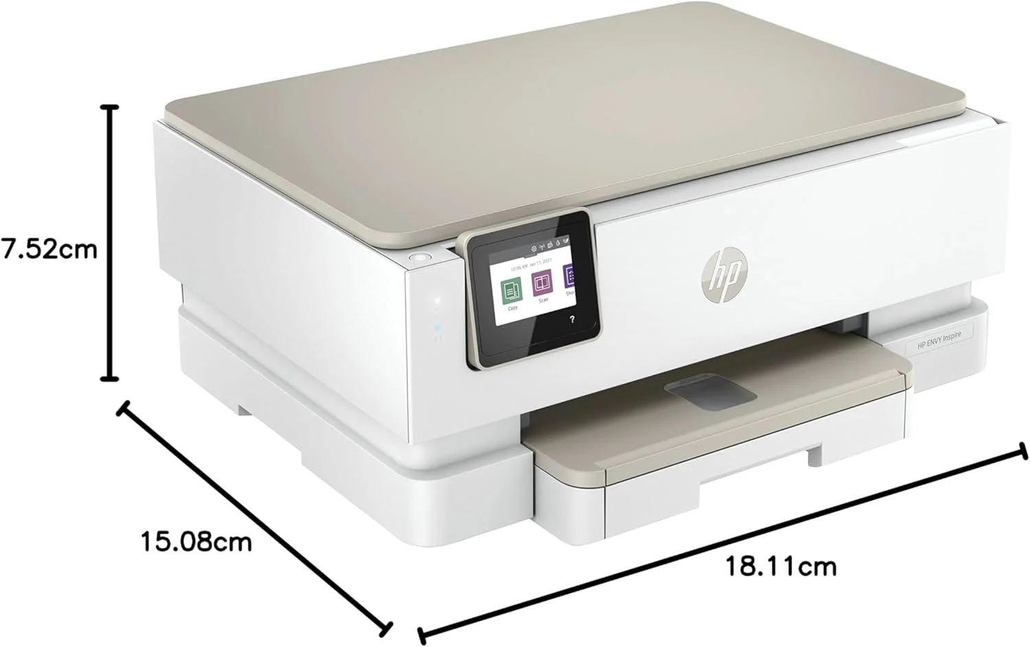 پرینتر رنگی بیسیم چندکاره HP ENVY Inspire 7220e با 6 ماه اشتراک Instant Ink به همراه HP+، سفید، تک سایز پرینتر رنگی بیسیم چندکاره HP ENVY Inspire 7220e با 6 ماه اشتراک Instant Ink به همراه HP+، سفید، تک سایز
