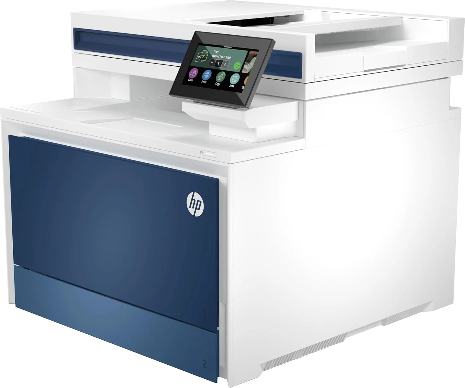 پرینتر چندکاره رنگی لیزری HP Color LaserJet Pro MFP 4303FDN، سرعت 33 صفحه در دقیقه، پرینت/کپی/اسکن/فکس، ADF با ظرفیت 50 برگ، آبی/سفید پرینتر چندکاره رنگی لیزری HP Color LaserJet Pro MFP 4303FDN، سرعت 33 صفحه در دقیقه، پرینت/کپی/اسکن/فکس، ADF با ظرفیت 50 برگ، آبی/سفید