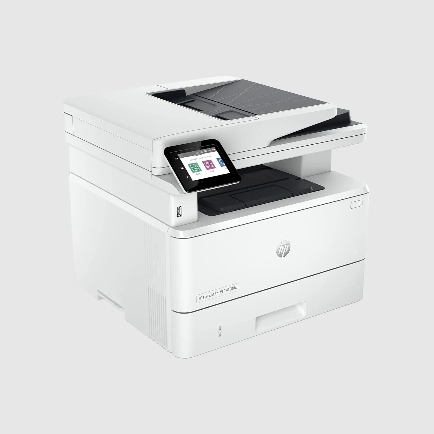 پرینتر چندکاره لیزری اچ پی مدل LaserJet Pro MFP 4103fdn (2Z628A)، چاپ، کپی، اسکن، فکس، سفید پرینتر چندکاره لیزری اچ پی مدل LaserJet Pro MFP 4103fdn (2Z628A)، چاپ، کپی، اسکن، فکس، سفید