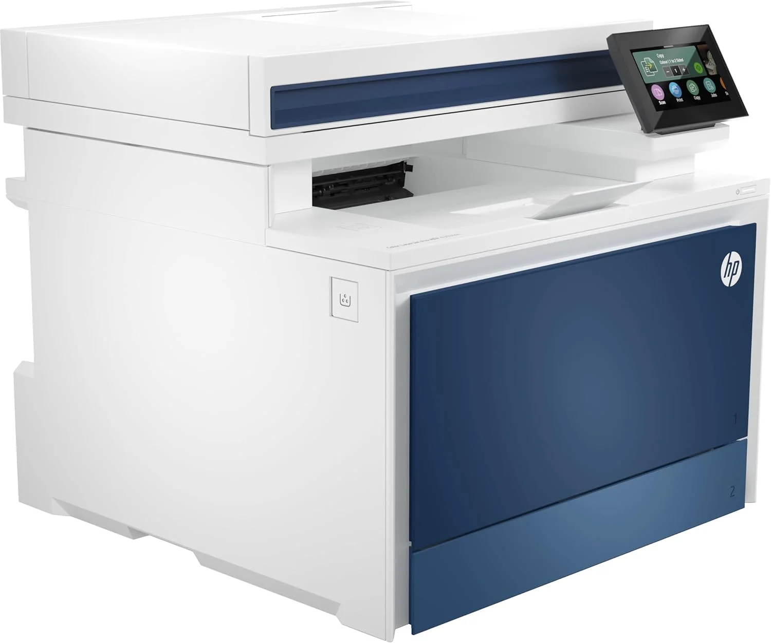 پرینتر چندکاره رنگی لیزری HP Color LaserJet Pro MFP 4303FDN، سرعت 33 صفحه در دقیقه، پرینت/کپی/اسکن/فکس، ADF با ظرفیت 50 برگ، آبی/سفید پرینتر چندکاره رنگی لیزری HP Color LaserJet Pro MFP 4303FDN، سرعت 33 صفحه در دقیقه، پرینت/کپی/اسکن/فکس، ADF با ظرفیت 50 برگ، آبی/سفید