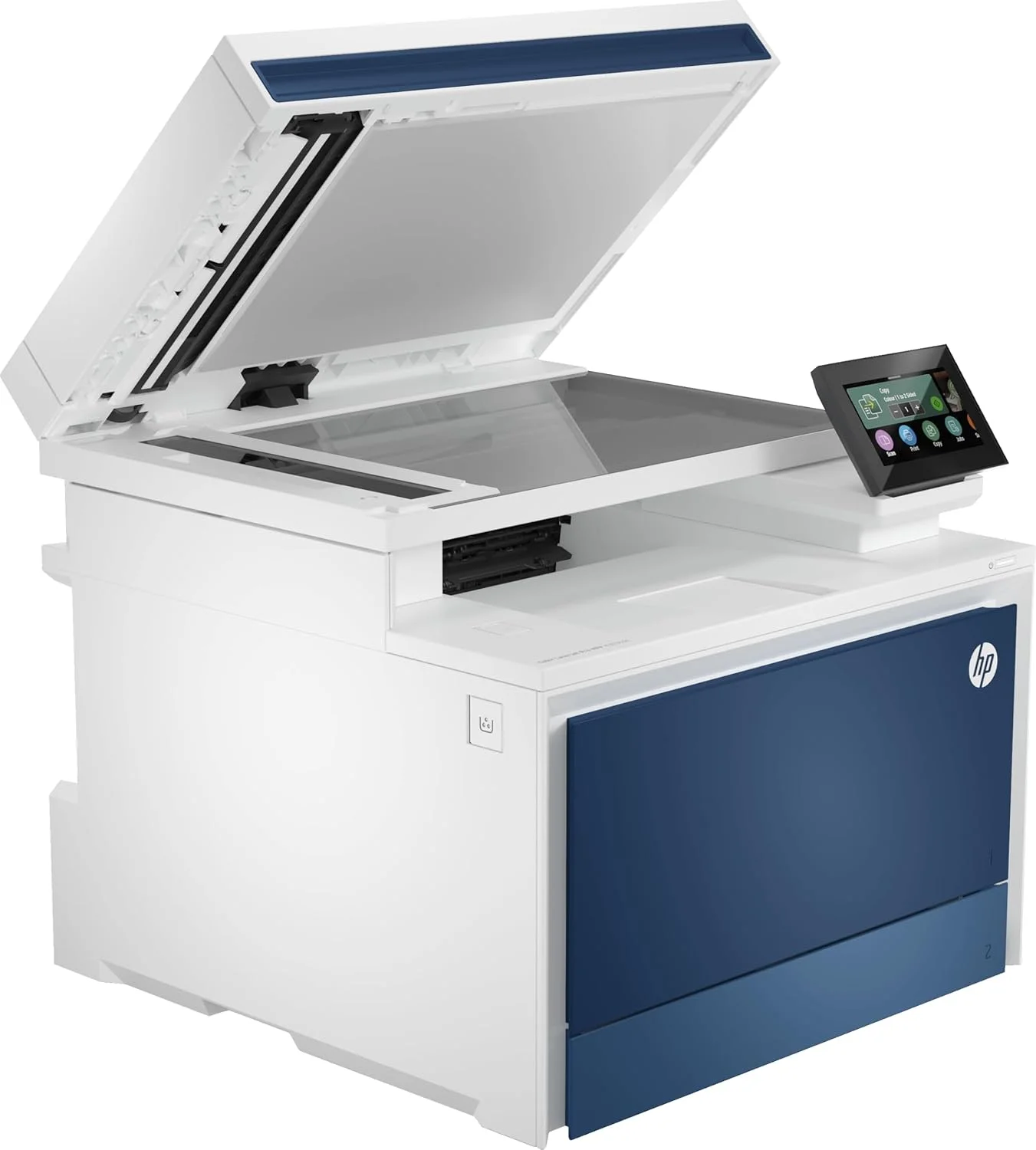 پرینتر چندکاره رنگی لیزری HP Color LaserJet Pro MFP 4303FDN، سرعت 33 صفحه در دقیقه، پرینت/کپی/اسکن/فکس، ADF با ظرفیت 50 برگ، آبی/سفید پرینتر چندکاره رنگی لیزری HP Color LaserJet Pro MFP 4303FDN، سرعت 33 صفحه در دقیقه، پرینت/کپی/اسکن/فکس، ADF با ظرفیت 50 برگ، آبی/سفید