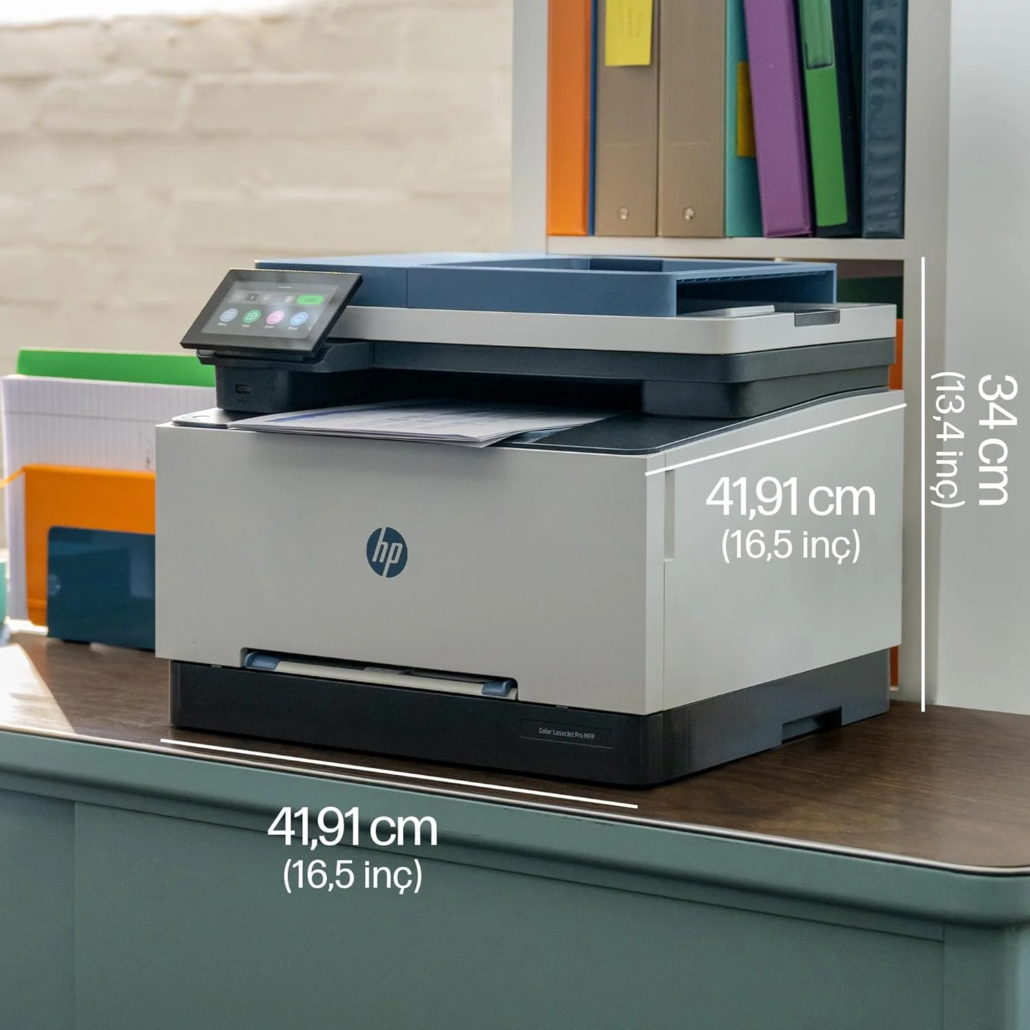 HP Color LaserJet Pro MFP 3303fdw - بی سیم، چاپ، اسکن، کپی، فکس، ADF، چاپ دوروی اتوماتیک، صفحه لمسی HP Color LaserJet Pro MFP 3303fdw - بی سیم، چاپ، اسکن، کپی، فکس، ADF، چاپ دوروی اتوماتیک، صفحه لمسی