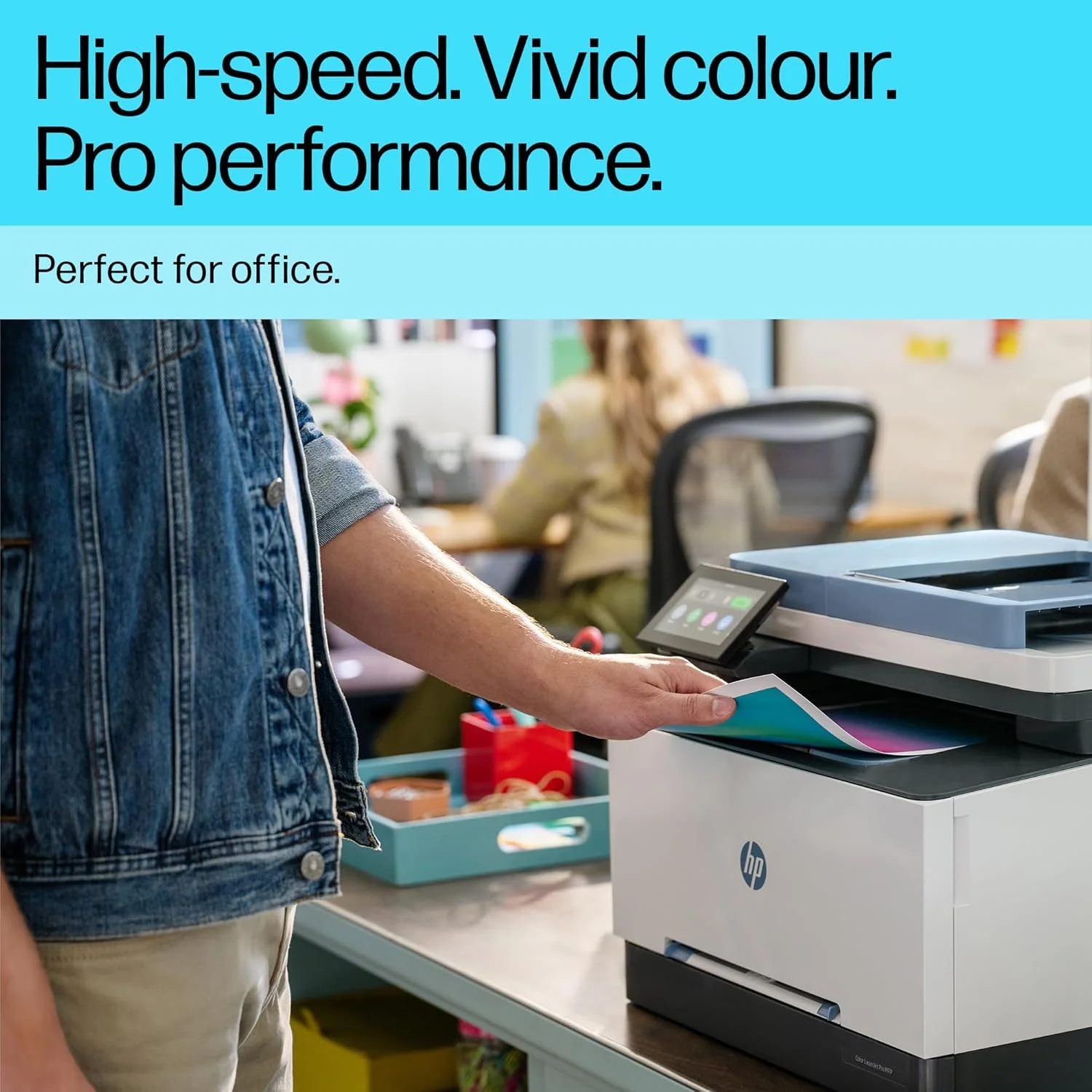 HP Color LaserJet Pro MFP 3303fdw - بی سیم، چاپ، اسکن، کپی، فکس، ADF، چاپ دوروی اتوماتیک، صفحه لمسی HP Color LaserJet Pro MFP 3303fdw - بی سیم، چاپ، اسکن، کپی، فکس، ADF، چاپ دوروی اتوماتیک، صفحه لمسی