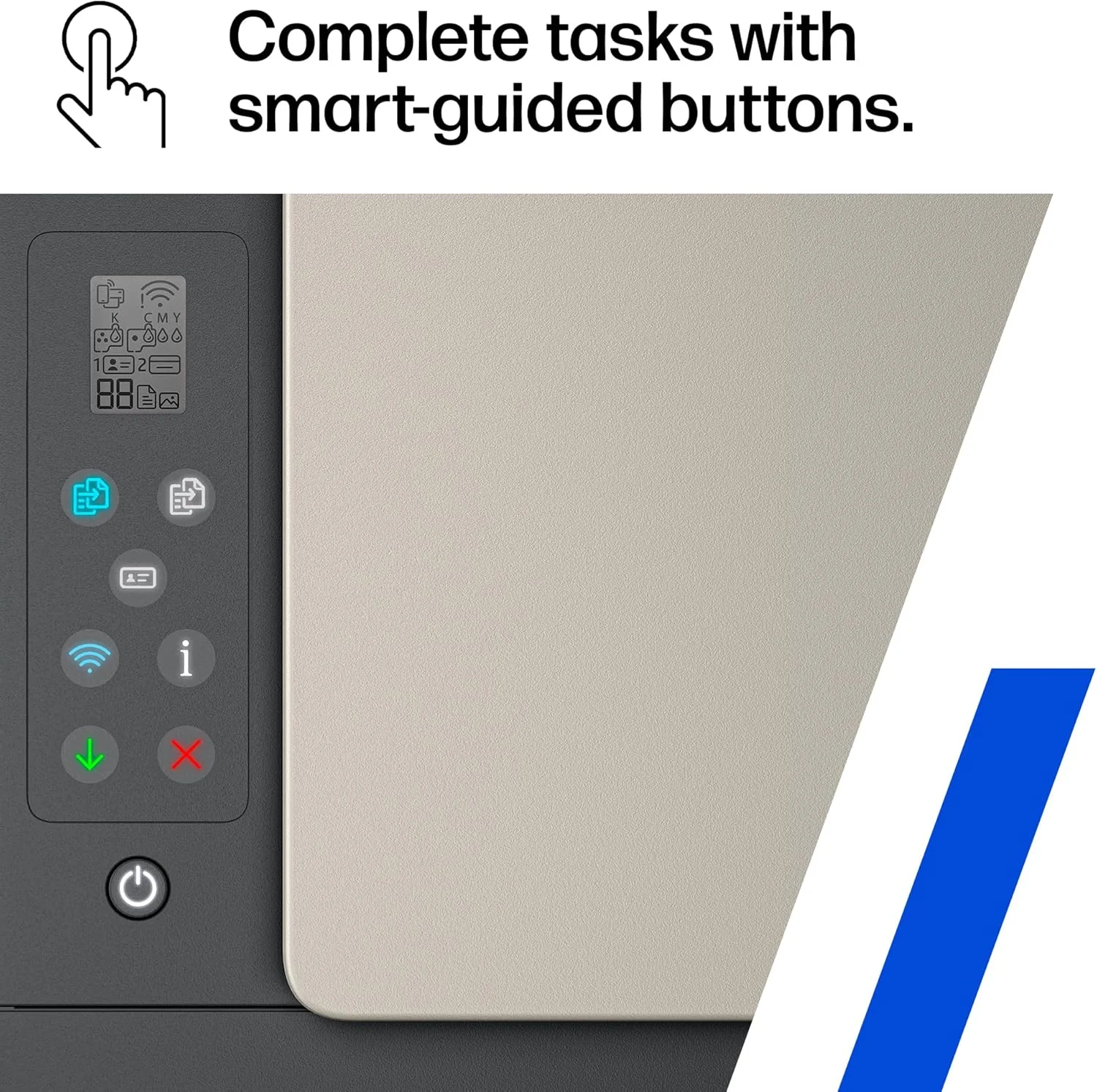 پرینتر جوهرافشان چندکاره بی سیم HP Smart Tank 5101 به همراه جوهر 2 ساله، پرینت، اسکن، کپی، مناسب برای مصارف خانگی، تانک جوهر قابل شارژ (1F3Y0A) پرینتر جوهرافشان چندکاره بی سیم HP Smart Tank 5101 به همراه جوهر 2 ساله، پرینت، اسکن، کپی، مناسب برای مصارف خانگی، تانک جوهر قابل شارژ (1F3Y0A)