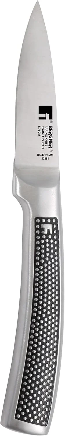 چاقوی پوست کن برگنر هارلی، 8.75 سانتی متر، استیل ضد زنگ، BG4229mm، نقره ای