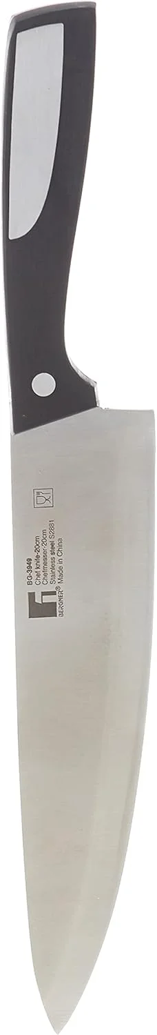 ست چاقوی 8 پارچه برگنر مدل Resa، استیل ضد زنگ، مشکی، BG3949 ست چاقوی 8 پارچه برگنر مدل Resa، استیل ضد زنگ، مشکی، BG3949