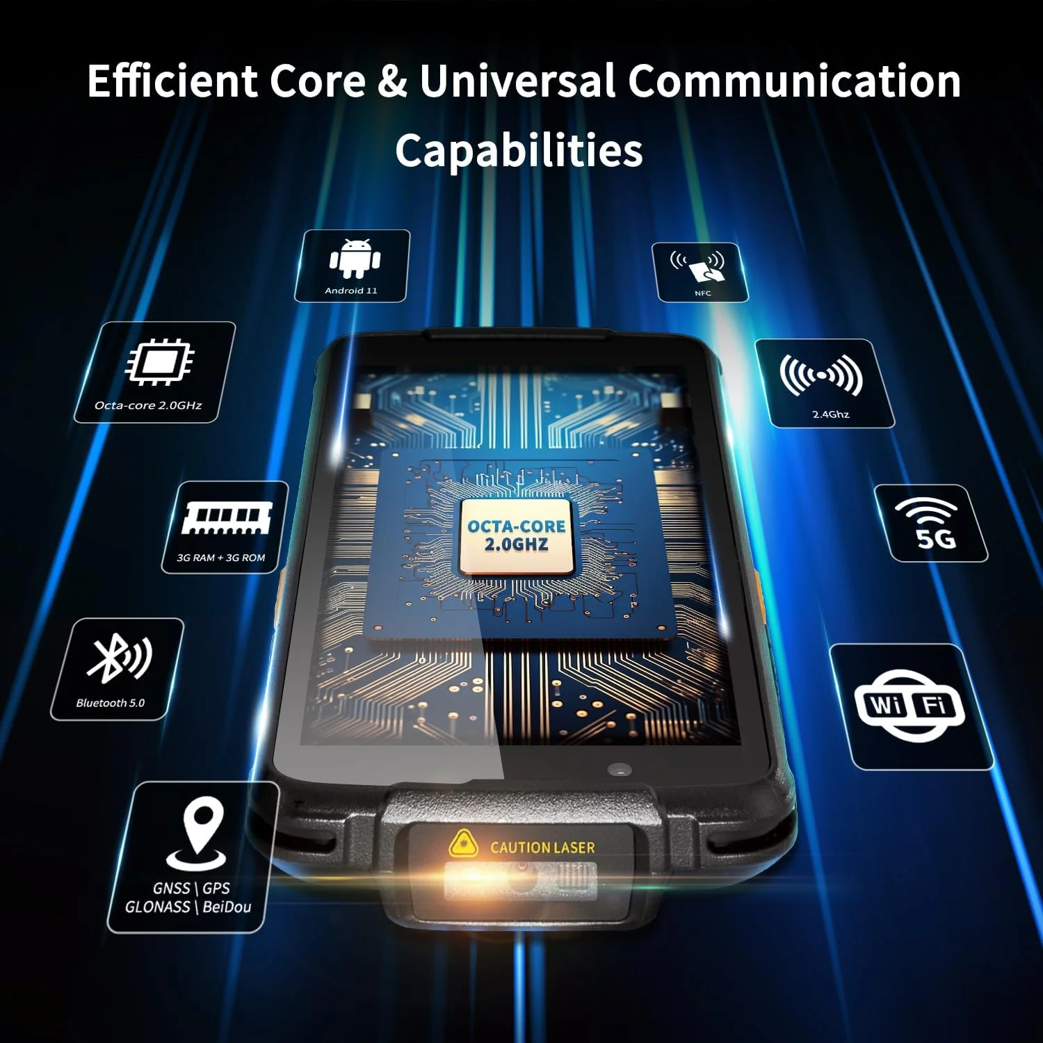 اسکنر بارکد دستی NETUM Android 11، کامپیوتر موبایل Q700 PDA قابل حمل، بارکد خوان 1D 2D Wi-Fi و 4G LTE، صفحه نمایش لمسی 5.5 اینچی برای خرده فروشی، انبار، لجستیک و مدیریت دارایی اسکنر بارکد دستی NETUM Android 11، کامپیوتر موبایل Q700 PDA قابل حمل، بارکد خوان 1D 2D Wi-Fi و 4G LTE، صفحه نمایش لمسی 5.5 اینچی برای خرده فروشی، انبار، لجستیک و مدیریت دارایی