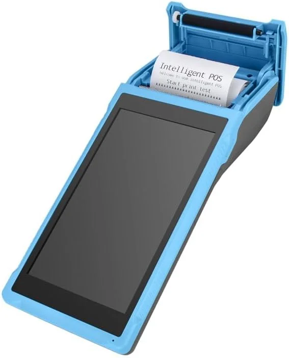 پایانه POS اندرویدی دستی NETUM با پرینتر رسید، جمعآوری کننده داده، اسکنر بارکد قابل حمل، بلوتوث USB WiFi BT4.0 آبی (شامل رول کاغذ 58 * 35) پایانه POS اندرویدی دستی NETUM با پرینتر رسید، جمعآوری کننده داده، اسکنر بارکد قابل حمل، بلوتوث USB WiFi BT4.0 آبی (شامل رول کاغذ 58 * 35)