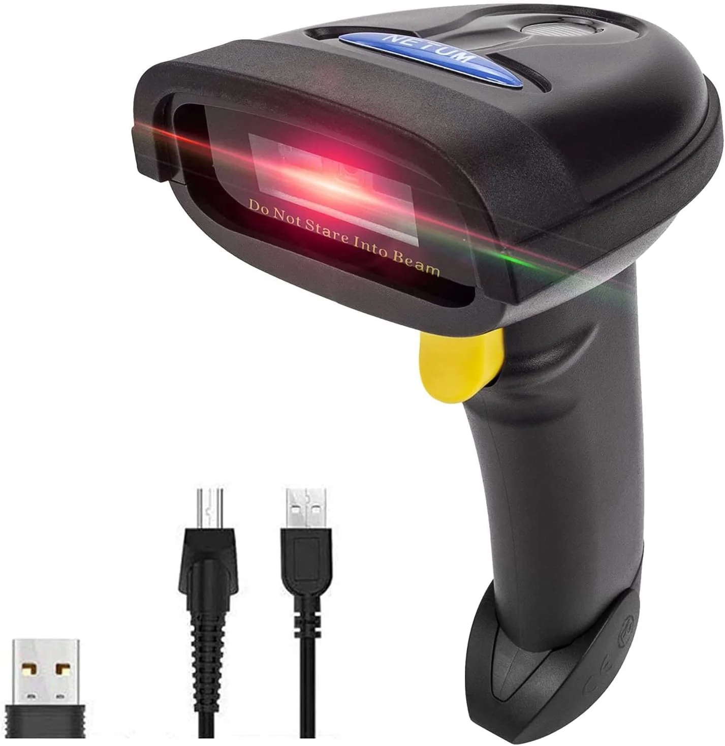 اسکنر بارکد خوان بی سیم بلوتوثی NETUM مدل NT-1228BL مناسب پرداخت فروشگاهی - اسکن بارکد یک بعدی، دو بعدی و QR
