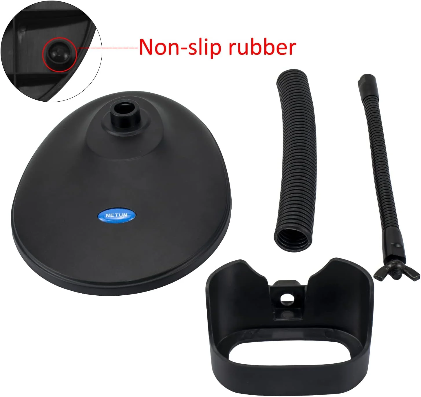 پایه اسکنر بارکد قابل تنظیم NETUM، اسکن بارکد بدون دست، نگهدارنده اسکنر بارکد، پایه گردن غازی قابل تنظیم برای NT-1698W NT1698LY NT-1228BL NT-1228BC