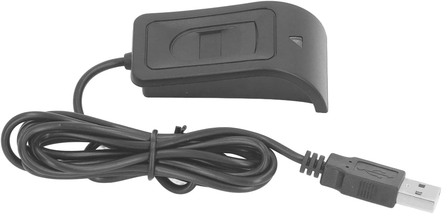 اسکنر اثر انگشت USB بیومتریک، اسکنر اکتساب خازنی برای 10، 32/64 بیتی (با کابل USB)، WA28