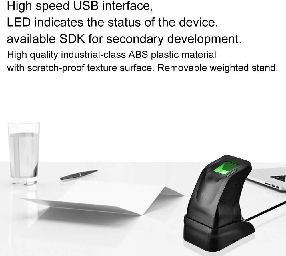 اسکنر اثر انگشت ZK4500، حسگر اسکنر اثر انگشت USB بیومتریک برای جمع آوری اثر انگشت برای کامپیوتر، رایانه شخصی، دفتر کار خانگی اسکنر اثر انگشت ZK4500، حسگر اسکنر اثر انگشت USB بیومتریک برای جمع آوری اثر انگشت برای کامپیوتر، رایانه شخصی، دفتر کار خانگی