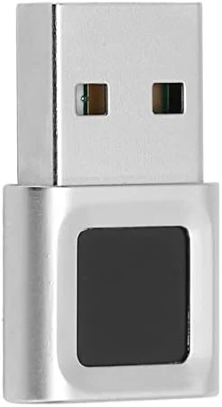 دستگاه اثر انگشت خوان USB Jectse، دستگاه اثر انگشت خوان PC USB، اسکنر بیومتریک اثر انگشت خوان کلید USB، تطبیق سریع لمسی 360 درجه برای ویندوز