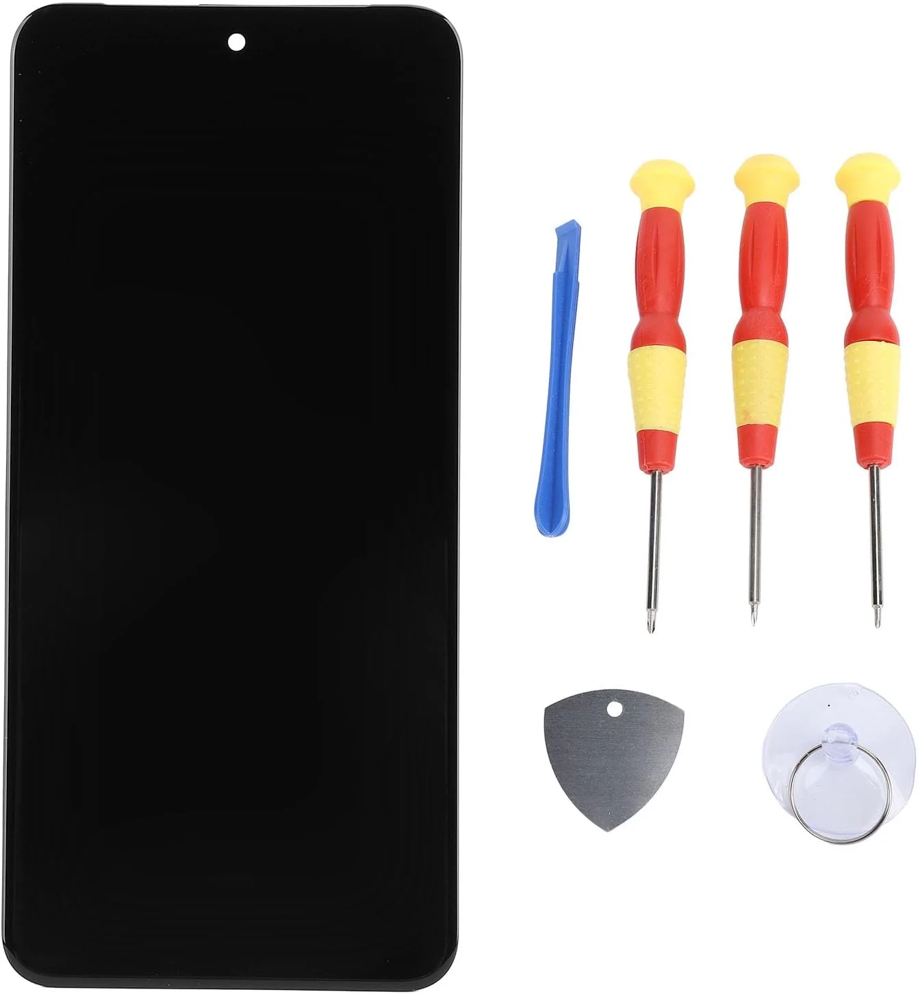 مجموعه کامل تاچ اسکرین به همراه حسگر اثر انگشت Jectse برای آیفون 8، جایگزینی صفحه نمایش با وضوح بالا برای بهبود تجربه بصری، مناسب برای علاقه مندان به DIY مجموعه کامل تاچ اسکرین به همراه حسگر اثر انگشت Jectse برای آیفون 8، جایگزینی صفحه نمایش با وضوح بالا برای بهبود تجربه بصری، مناسب برای علاقه مندان به DIY