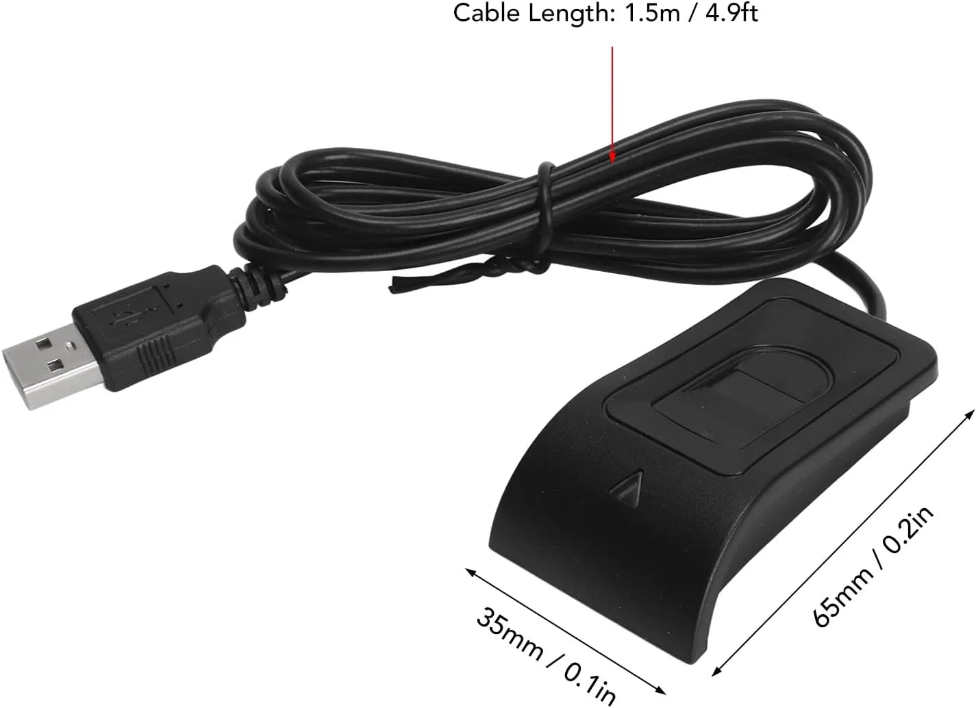 اسکنر اثر انگشت USB برای امنیت کامپیوتر شخصی - کالیبراسیون خودکار 360 درجه، اسکنر کلید جمع و جور با ظرفیت 10 اثر انگشت، کنترل دسترسی چند حساب کاربری اسکنر اثر انگشت USB برای امنیت کامپیوتر شخصی - کالیبراسیون خودکار 360 درجه، اسکنر کلید جمع و جور با ظرفیت 10 اثر انگشت، کنترل دسترسی چند حساب کاربری