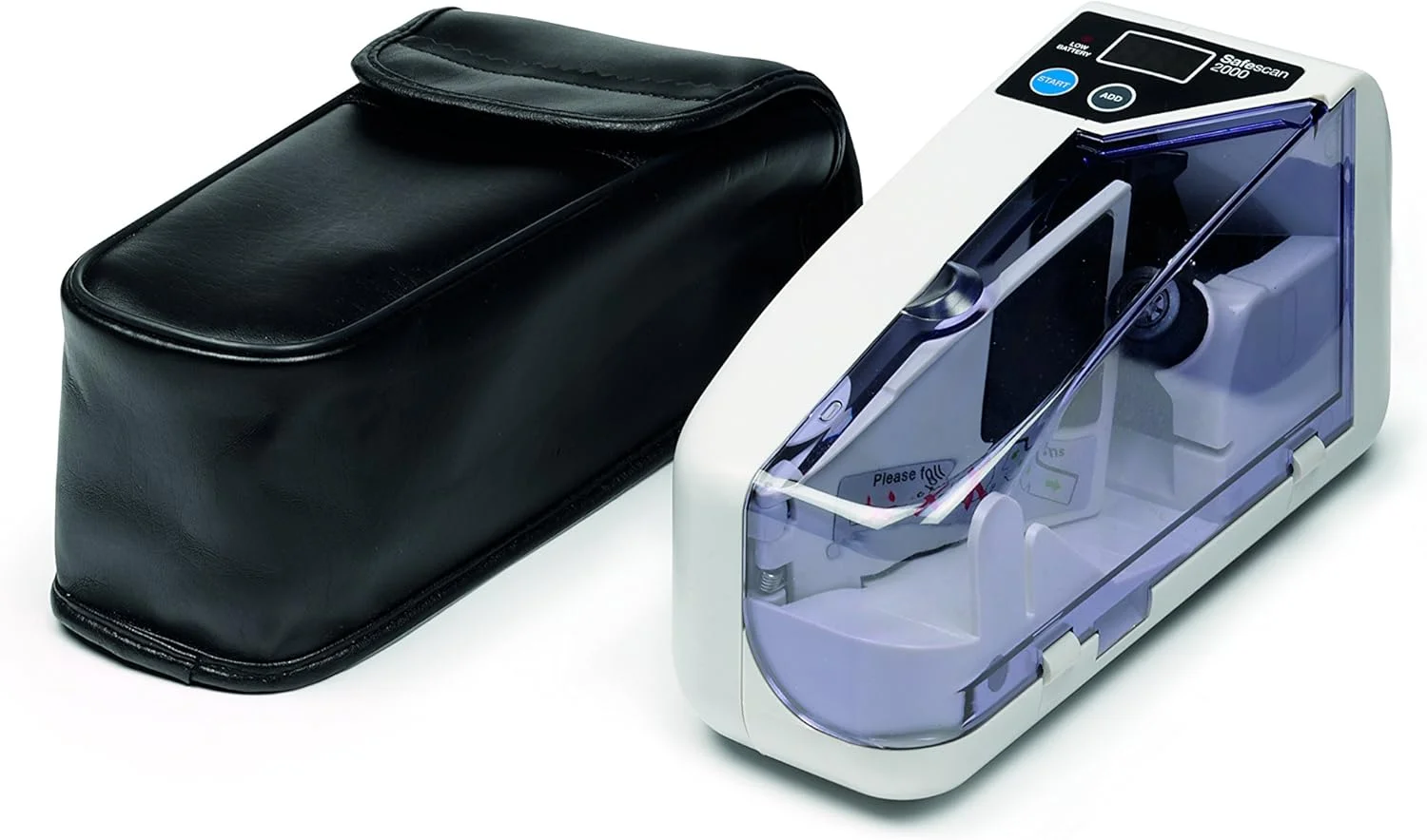 دستگاه شمارش پول قابل حمل سیف اسکن 2000 که اسکناس های مرتب شده را می شمارد - دستگاه شمارش پول نقد برای استفاده در حال حرکت - دستگاه شمارش پول مرتب شده برای همه ارزها، 19 x 10.2 x 7.5 سانتی متر دستگاه شمارش پول قابل حمل سیف اسکن 2000 که اسکناس های مرتب شده را می شمارد - دستگاه شمارش پول نقد برای استفاده در حال حرکت - دستگاه شمارش پول مرتب شده برای همه ارزها، 19 x 10.2 x 7.5 سانتی متر