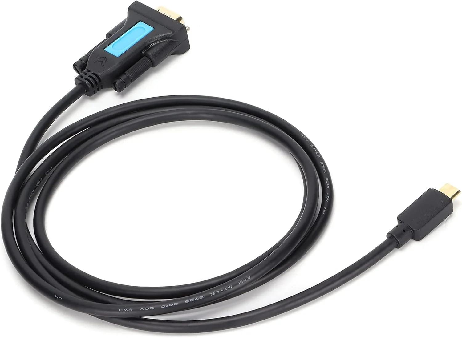 آداپتور سریال Annadue USB C به RS232، کابل تبدیل Type-C به DB9 برای اسکنر، مودم PC، چاپگر، کابل تبدیل USB DB9 برای ویندوز، لینوکس