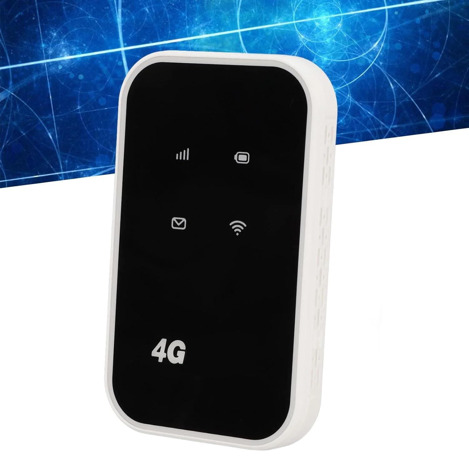 مودم همراه 4G LTE Annadue، مودم هات اسپات موبایل 300 مگابیت بر ثانیه با اسلات سیم کارت برای مسافرت، دستگاه روتر قابل حمل آنلاک شده برای مسافرت و کمپینگ