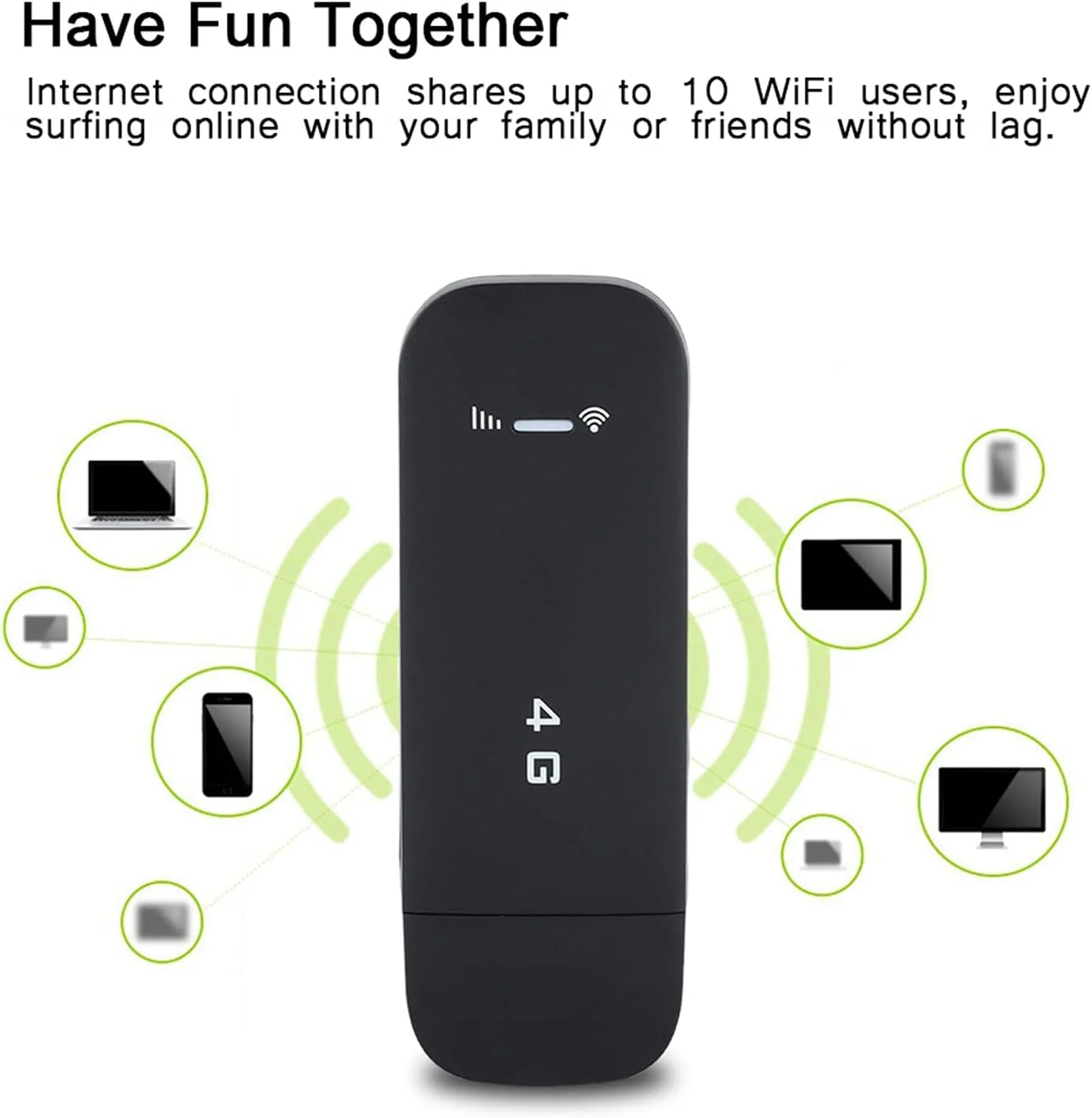 روتر 4G، روتر قابل حمل USB 4G LTE، هات اسپات موبایل جیبی، مودم USB، مینی روتر مسافرتی قابل حمل با حافظه داخلی 4 گیگابایتی ROM و 512 مگابایتی (دارای عملکرد) روتر 4G، روتر قابل حمل USB 4G LTE، هات اسپات موبایل جیبی، مودم USB، مینی روتر مسافرتی قابل حمل با حافظه داخلی 4 گیگابایتی ROM و 512 مگابایتی (دارای عملکرد)