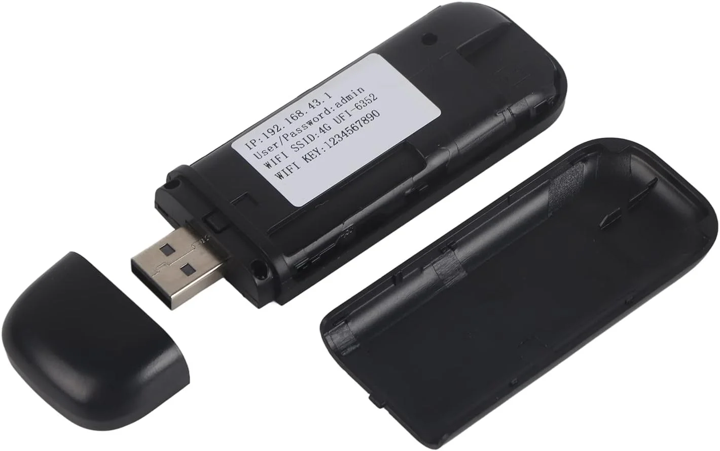 روتر 4G، روتر قابل حمل USB 4G LTE، هات اسپات موبایل جیبی، مودم USB، مینی روتر مسافرتی قابل حمل با حافظه داخلی 4 گیگابایتی ROM و 512 مگابایتی (دارای عملکرد) روتر 4G، روتر قابل حمل USB 4G LTE، هات اسپات موبایل جیبی، مودم USB، مینی روتر مسافرتی قابل حمل با حافظه داخلی 4 گیگابایتی ROM و 512 مگابایتی (دارای عملکرد)