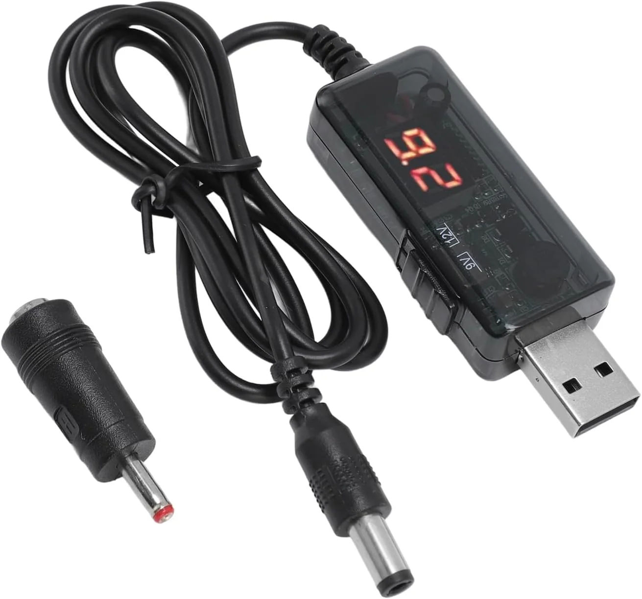 کابل تقویت کننده روتر پاوربانک Annadue، کابل تقویت کننده USB به DC 5 ولت به 9 ولت/12 ولت، کابل تقویت کننده روتر منبع تغذیه USB برای روتر مودم نوری کابل تقویت کننده روتر پاوربانک Annadue، کابل تقویت کننده USB به DC 5 ولت به 9 ولت/12 ولت، کابل تقویت کننده روتر منبع تغذیه USB برای روتر مودم نوری