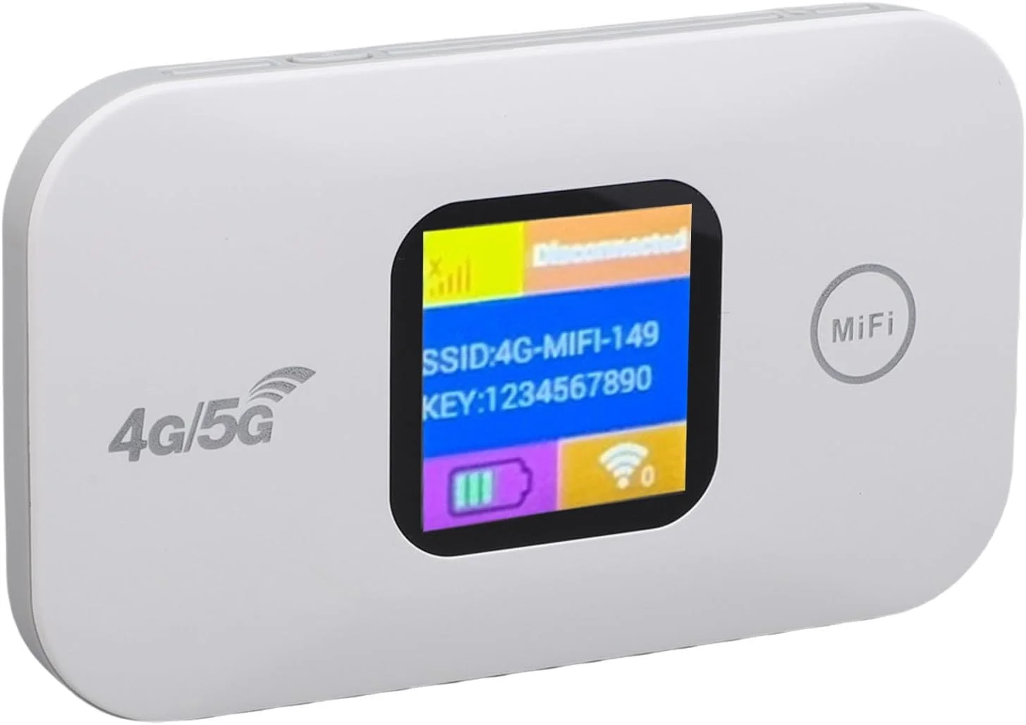 روتر وای فای موبایل 4G 5G قابل حمل Annadue با اسلات سیم کارت، وای فای مسافرتی با نمایشگر LED، تا 300 مگابیت بر ثانیه، 10 دستگاه متصل، هات اسپات Cat4 Lte MiFi، باتری 2100mAh روتر وای فای موبایل 4G 5G قابل حمل Annadue با اسلات سیم کارت، وای فای مسافرتی با نمایشگر LED، تا 300 مگابیت بر ثانیه، 10 دستگاه متصل، هات اسپات Cat4 Lte MiFi، باتری 2100mAh
