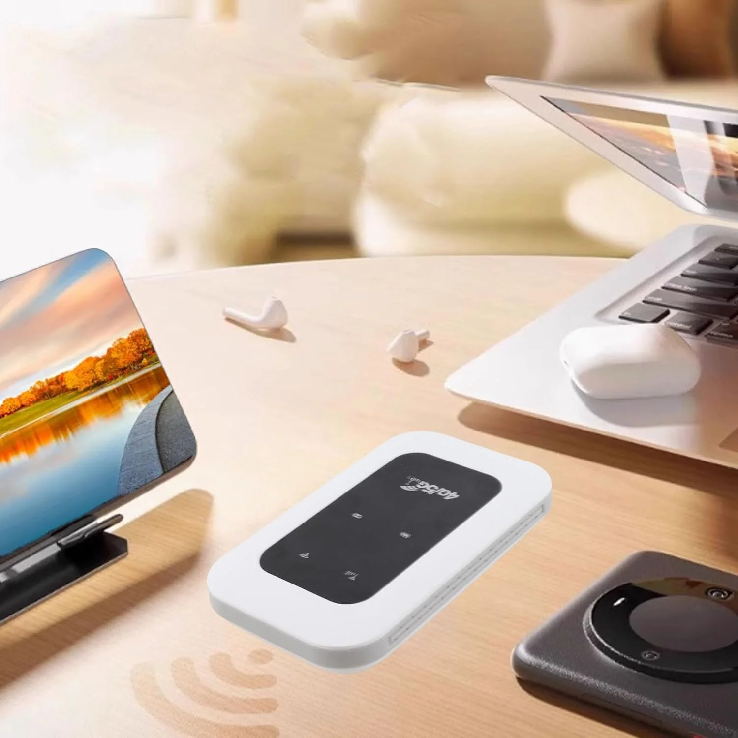 هات اسپات موبایل 4G LTE Annadue، روتر 4G 300 مگابیت بر ثانیه، روترهای مسافرتی قابل حمل، تغذیه شده با USB C، 2100mAh، پشتیبانی از اتصال 10 دستگاه هات اسپات موبایل 4G LTE Annadue، روتر 4G 300 مگابیت بر ثانیه، روترهای مسافرتی قابل حمل، تغذیه شده با USB C، 2100mAh، پشتیبانی از اتصال 10 دستگاه