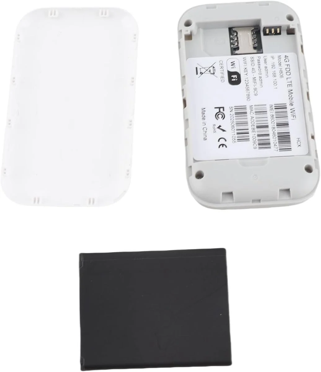 هات اسپات موبایل 4G LTE Annadue، روتر 4G 300 مگابیت بر ثانیه، روترهای مسافرتی قابل حمل، تغذیه شده با USB C، 2100mAh، پشتیبانی از اتصال 10 دستگاه هات اسپات موبایل 4G LTE Annadue، روتر 4G 300 مگابیت بر ثانیه، روترهای مسافرتی قابل حمل، تغذیه شده با USB C، 2100mAh، پشتیبانی از اتصال 10 دستگاه
