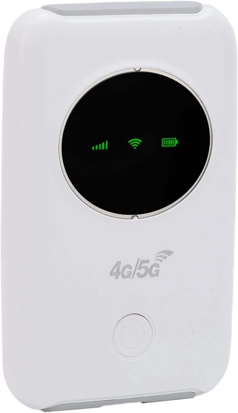 Bewinner هات اسپات موبایل 4G 5G LTE آنلاک شده 300 مگابیت بر ثانیه، روتر وای فای قابل حمل پرسرعت با اسلات سیم کارت، باتری 3200 میلی آمپر ساعتی برای سفر کاری، پشتیبانی از 10 دستگاه Bewinner هات اسپات موبایل 4G 5G LTE آنلاک شده 300 مگابیت بر ثانیه، روتر وای فای قابل حمل پرسرعت با اسلات سیم کارت، باتری 3200 میلی آمپر ساعتی برای سفر کاری، پشتیبانی از 10 دستگاه