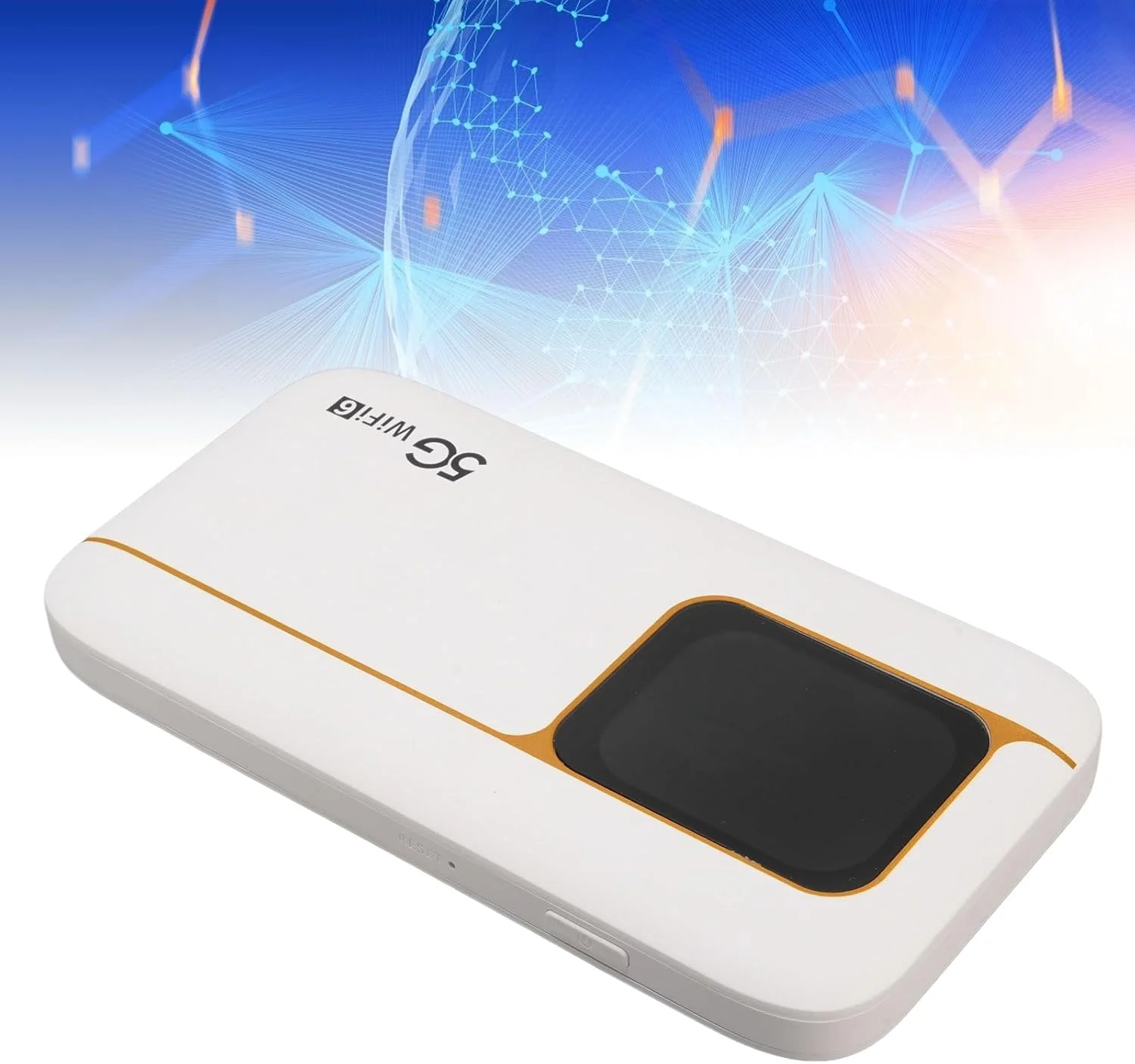 Bewinner نقطه اتصال همراه 5G، دستگاه WiFi قابل حمل با اسلات سیم کارت، ضد آب IP67 با باتری 7100mAh، روتر WiFi 6 برای مسافرت و خانه، پشتیبانی از 16 دستگاه، صفحه نمایش لمسی 2.01 اینچی Bewinner نقطه اتصال همراه 5G، دستگاه WiFi قابل حمل با اسلات سیم کارت، ضد آب IP67 با باتری 7100mAh، روتر WiFi 6 برای مسافرت و خانه، پشتیبانی از 16 دستگاه، صفحه نمایش لمسی 2.01 اینچی