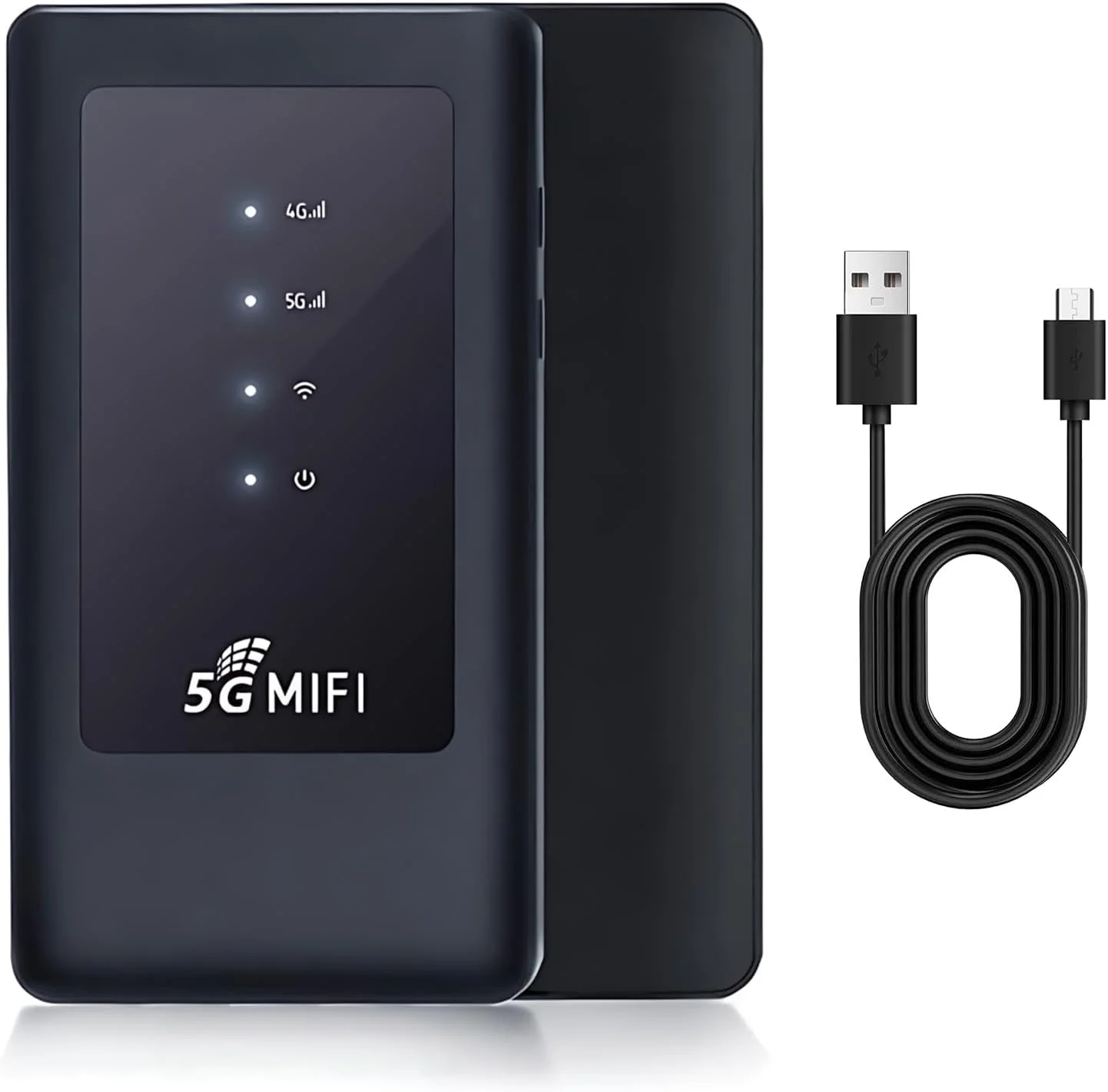 Bewinner نقطه اتصال وای فای 5G موبایل برای مسافرت، روتر پوشش محلی و بین المللی، روتر وای فای آنلاک شده 1.25 گیگابیت بر ثانیه با اسلات سیم کارت، 16 دستگاه متصل Bewinner نقطه اتصال وای فای 5G موبایل برای مسافرت، روتر پوشش محلی و بین المللی، روتر وای فای آنلاک شده 1.25 گیگابیت بر ثانیه با اسلات سیم کارت، 16 دستگاه متصل
