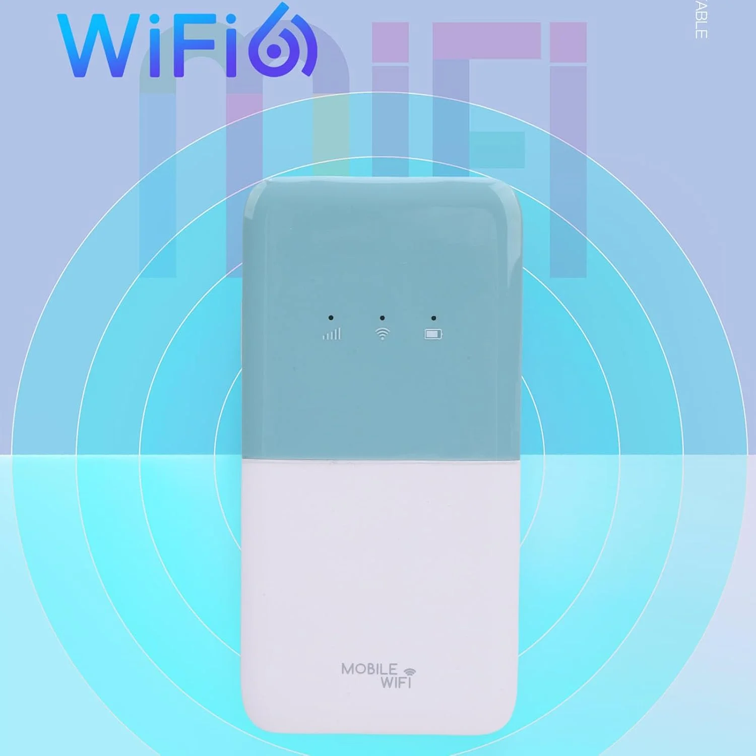 روتر هات اسپات موبایل 4G LTE Bewinner، وای فای قابل حمل با سرعت بالا 300 مگابیت بر ثانیه برای مسافرت، دو سیم کارت، اتصال 10 دستگاه، عمر باتری طولانی، سازگاری جهانی (سفید سبز) روتر هات اسپات موبایل 4G LTE Bewinner، وای فای قابل حمل با سرعت بالا 300 مگابیت بر ثانیه برای مسافرت، دو سیم کارت، اتصال 10 دستگاه، عمر باتری طولانی، سازگاری جهانی (سفید سبز)