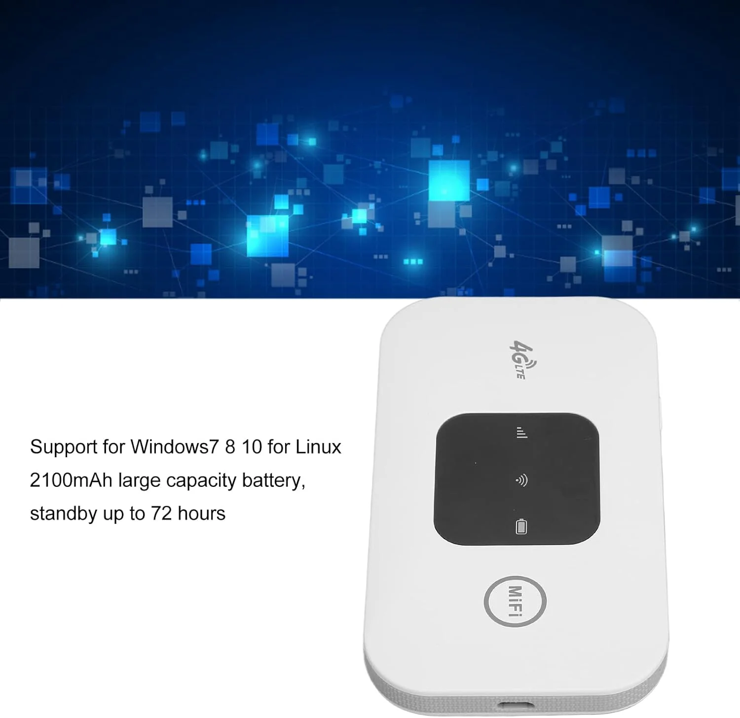 مودم روتر 4G LTE آنلاک شده H5577 با اسلات سیم کارت، دستگاه وای فای نقطه دسترسی پرسرعت 150 مگابیت بر ثانیه، نقطه دسترسی وای فای موبایل مینی برای مسافرت، تعطیلات، ال مودم روتر 4G LTE آنلاک شده H5577 با اسلات سیم کارت، دستگاه وای فای نقطه دسترسی پرسرعت 150 مگابیت بر ثانیه، نقطه دسترسی وای فای موبایل مینی برای مسافرت، تعطیلات، ال