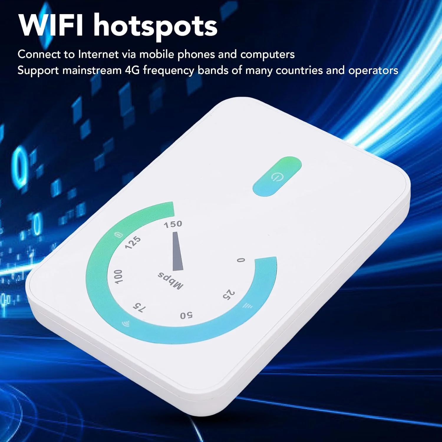 مودم روتر همراه 4G LTE Bewinner، سرعت 150Mbps، قابل حمل برای مسافرت، پشتیبانی از 10 دستگاه، اسلات میکرو سیم کارت، باتری 1800mAh مناسب خودرو و فضای باز مودم روتر همراه 4G LTE Bewinner، سرعت 150Mbps، قابل حمل برای مسافرت، پشتیبانی از 10 دستگاه، اسلات میکرو سیم کارت، باتری 1800mAh مناسب خودرو و فضای باز