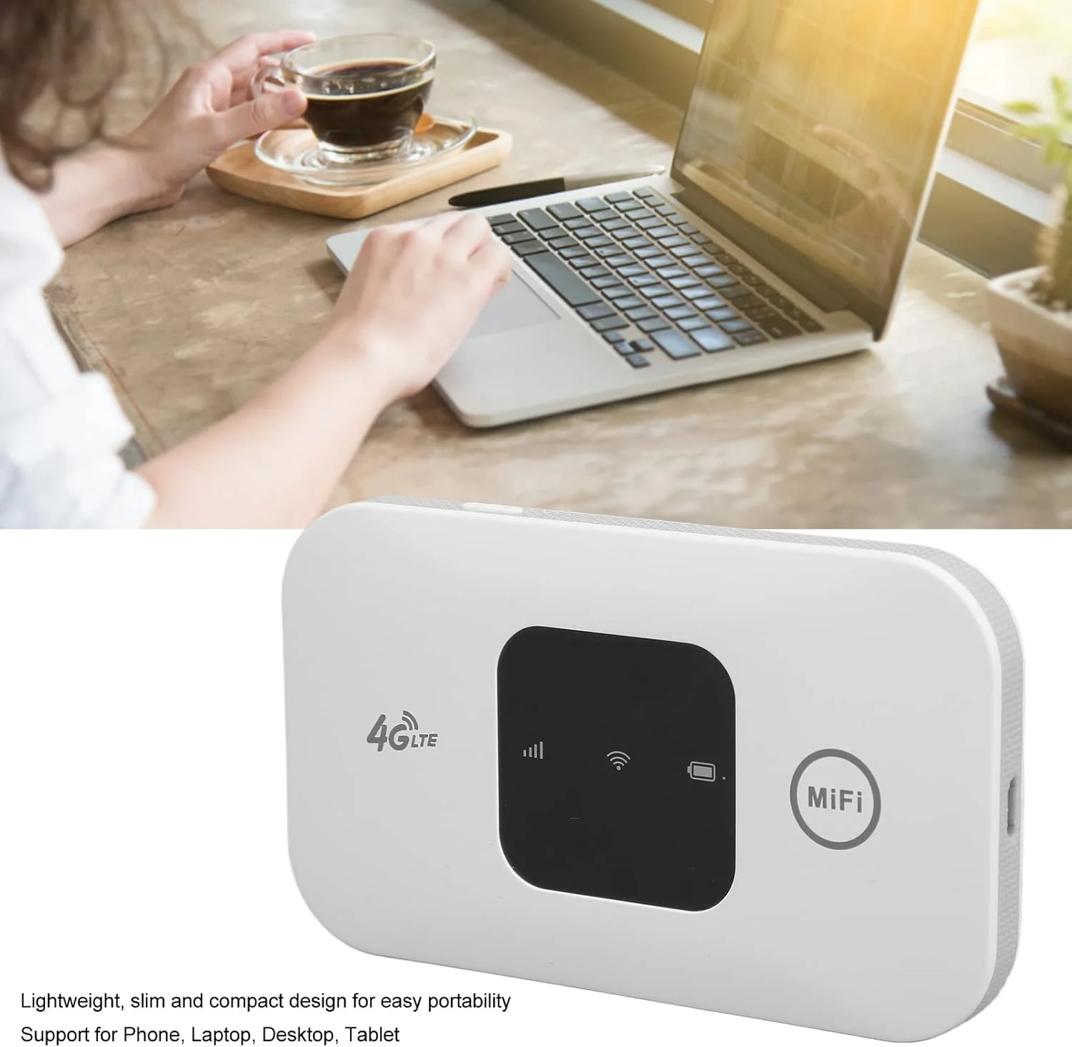 مودم روتر 4G LTE آنلاک شده H5577 با اسلات سیم کارت، دستگاه وای فای نقطه دسترسی پرسرعت 150 مگابیت بر ثانیه، نقطه دسترسی وای فای موبایل مینی برای مسافرت، تعطیلات، ال مودم روتر 4G LTE آنلاک شده H5577 با اسلات سیم کارت، دستگاه وای فای نقطه دسترسی پرسرعت 150 مگابیت بر ثانیه، نقطه دسترسی وای فای موبایل مینی برای مسافرت، تعطیلات، ال