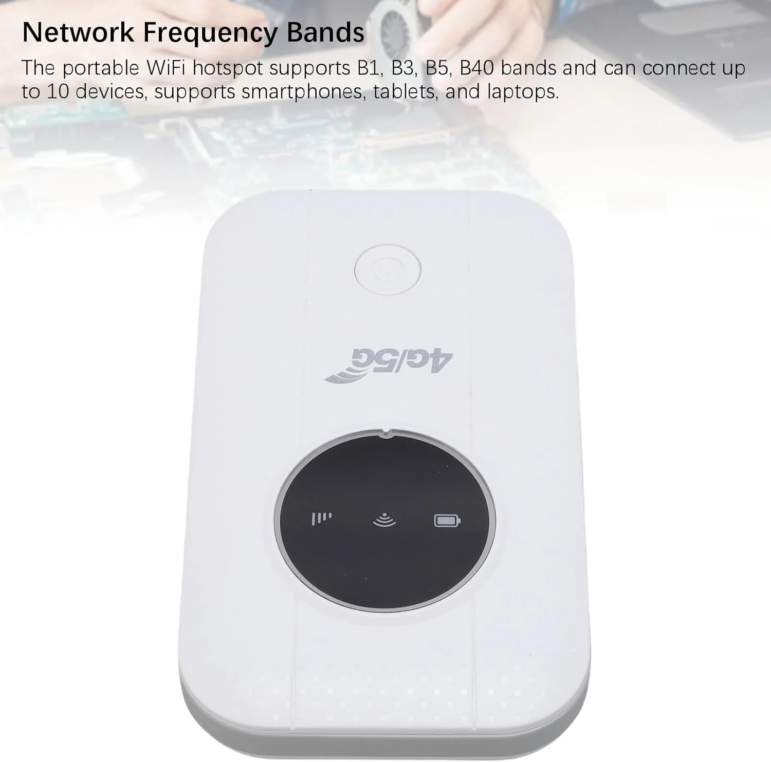 Bewinner 4G 5G WiFi هات اسپات موبایل، روتر موبایل پرسرعت 300 مگابیت بر ثانیه با سیم کارت، هات اسپات قابل حمل مسافرتی پلاگ اند پلی، پشتیبانی از 10 دستگاه، برای مسافرت، سفرهای کاری، کمپینگ Bewinner 4G 5G WiFi هات اسپات موبایل، روتر موبایل پرسرعت 300 مگابیت بر ثانیه با سیم کارت، هات اسپات قابل حمل مسافرتی پلاگ اند پلی، پشتیبانی از 10 دستگاه، برای مسافرت، سفرهای کاری، کمپینگ