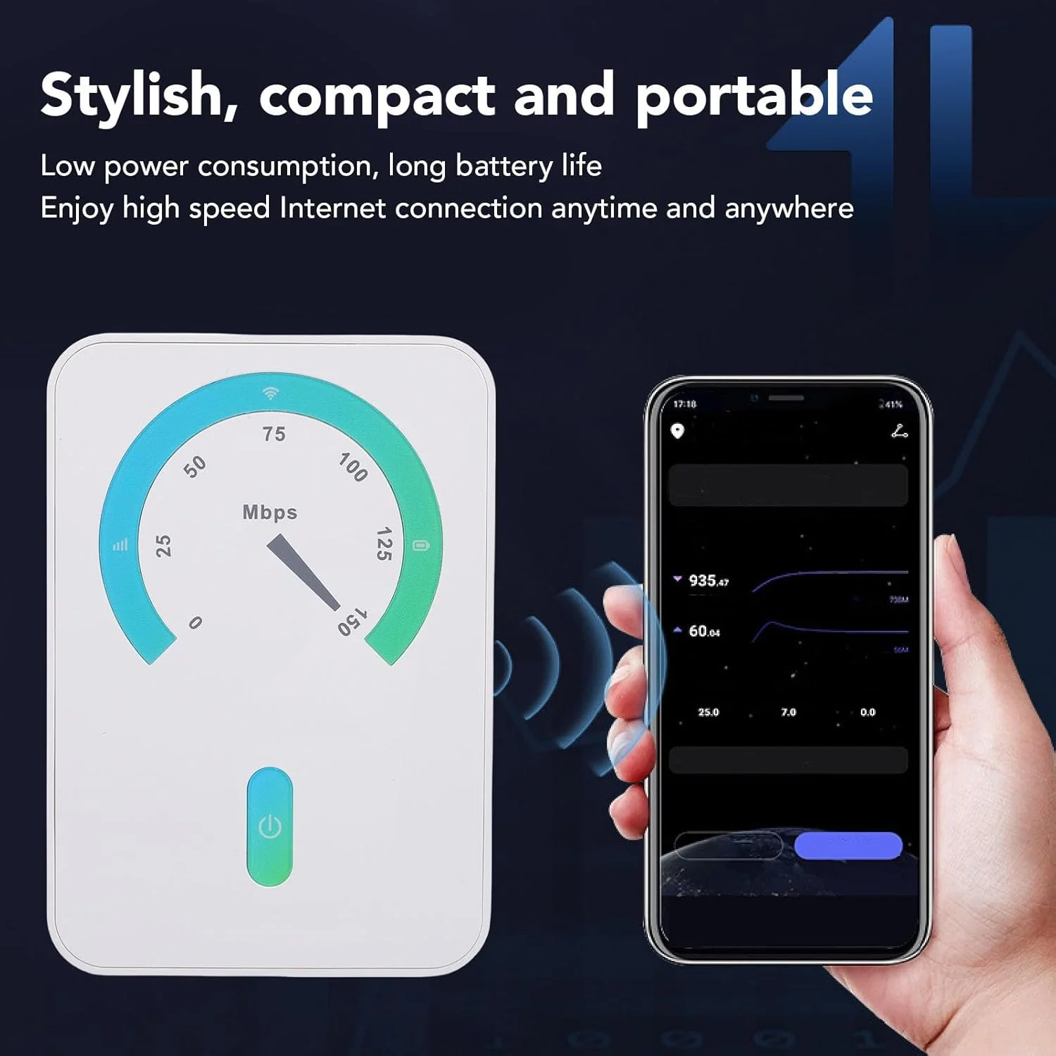 مودم روتر همراه 4G LTE Bewinner، سرعت 150Mbps، قابل حمل برای مسافرت، پشتیبانی از 10 دستگاه، اسلات میکرو سیم کارت، باتری 1800mAh مناسب خودرو و فضای باز مودم روتر همراه 4G LTE Bewinner، سرعت 150Mbps، قابل حمل برای مسافرت، پشتیبانی از 10 دستگاه، اسلات میکرو سیم کارت، باتری 1800mAh مناسب خودرو و فضای باز