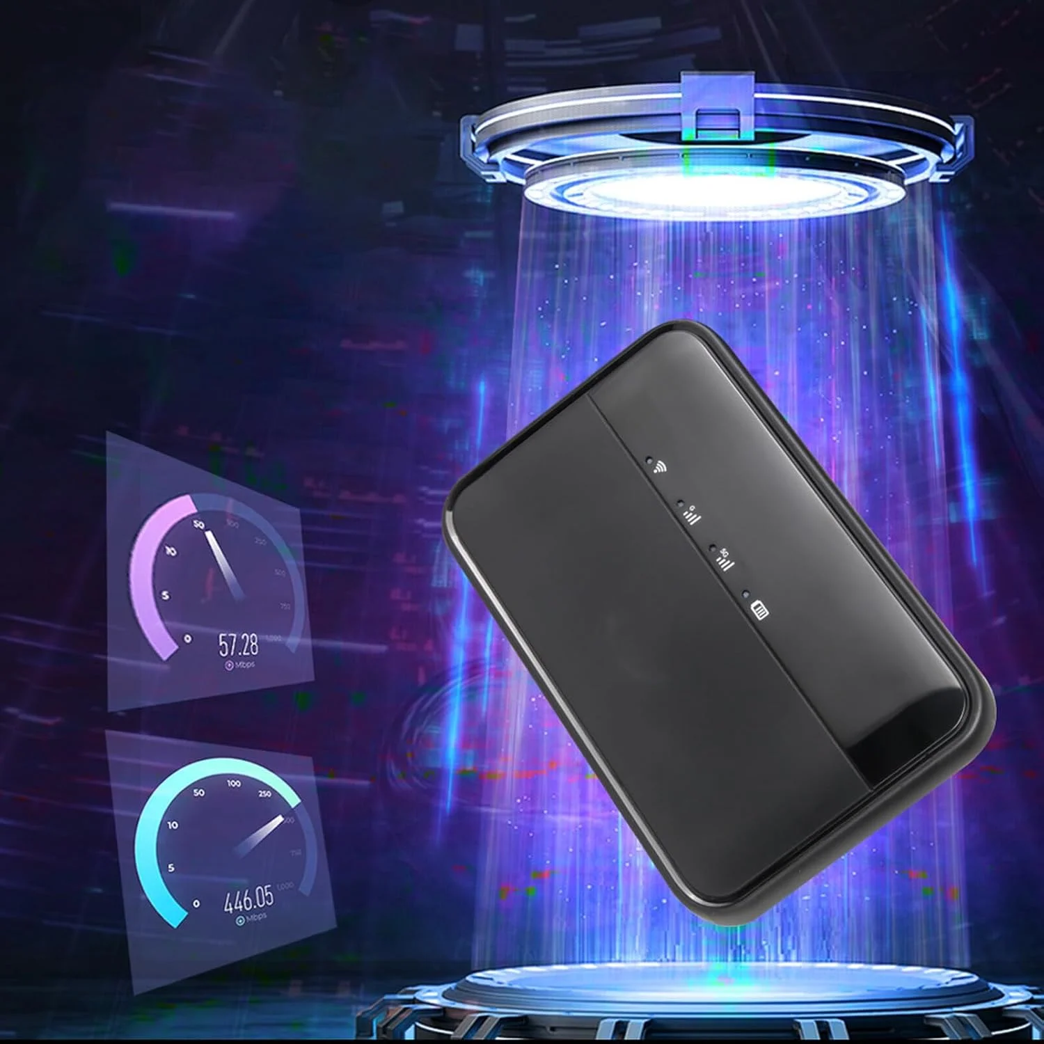 روتر 5G Bewinner با اسلات سیم کارت، هات اسپات وای فای 6 جیبی مسافرتی 10000mAh، روتر سیم کارت 5G هات اسپات موبایل، روتر کارت نانو سیم - سرعت بالا 2.77Gbps/1.25Gbps، پشتیبانی از 16 کاربر، دو باند 2.4GHz/5.8GHz روتر 5G Bewinner با اسلات سیم کارت، هات اسپات وای فای 6 جیبی مسافرتی 10000mAh، روتر سیم کارت 5G هات اسپات موبایل، روتر کارت نانو سیم - سرعت بالا 2.77Gbps/1.25Gbps، پشتیبانی از 16 کاربر، دو باند 2.4GHz/5.8GHz