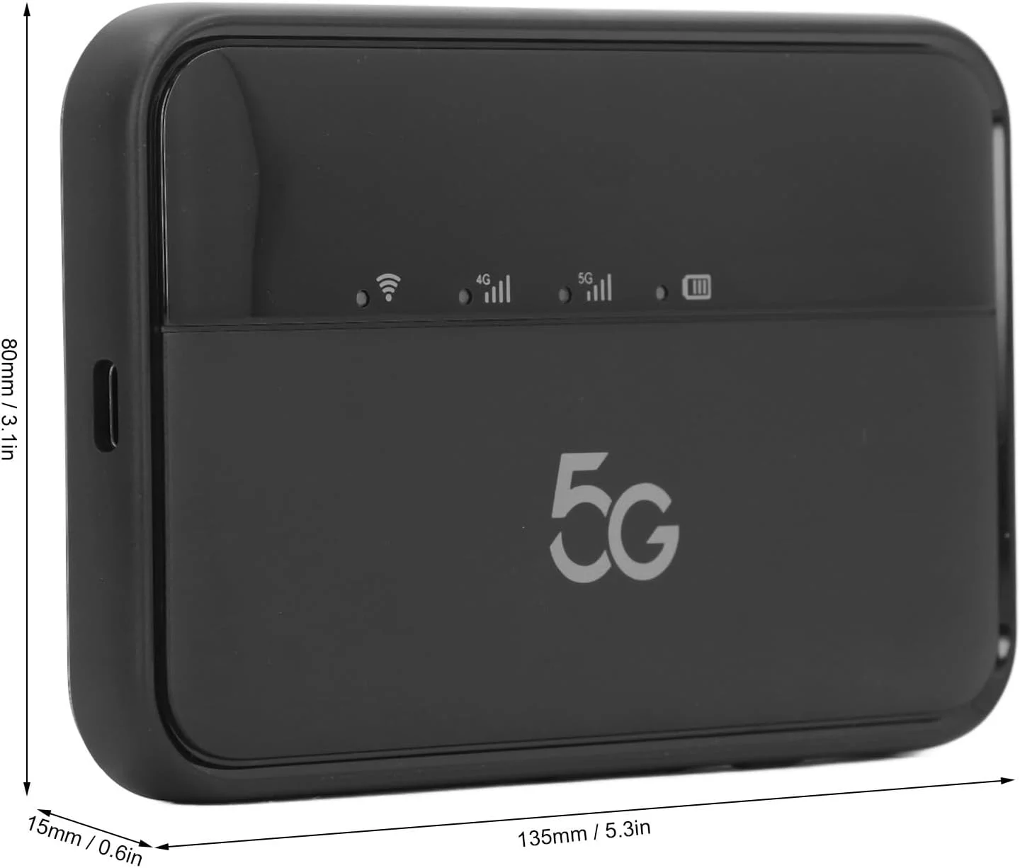 روتر 5G Bewinner با اسلات سیم کارت، هات اسپات وای فای 6 جیبی مسافرتی 10000mAh، روتر سیم کارت 5G هات اسپات موبایل، روتر کارت نانو سیم - سرعت بالا 2.77Gbps/1.25Gbps، پشتیبانی از 16 کاربر، دو باند 2.4GHz/5.8GHz روتر 5G Bewinner با اسلات سیم کارت، هات اسپات وای فای 6 جیبی مسافرتی 10000mAh، روتر سیم کارت 5G هات اسپات موبایل، روتر کارت نانو سیم - سرعت بالا 2.77Gbps/1.25Gbps، پشتیبانی از 16 کاربر، دو باند 2.4GHz/5.8GHz